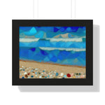 Whispers of Tidal Serenity | Framed Print