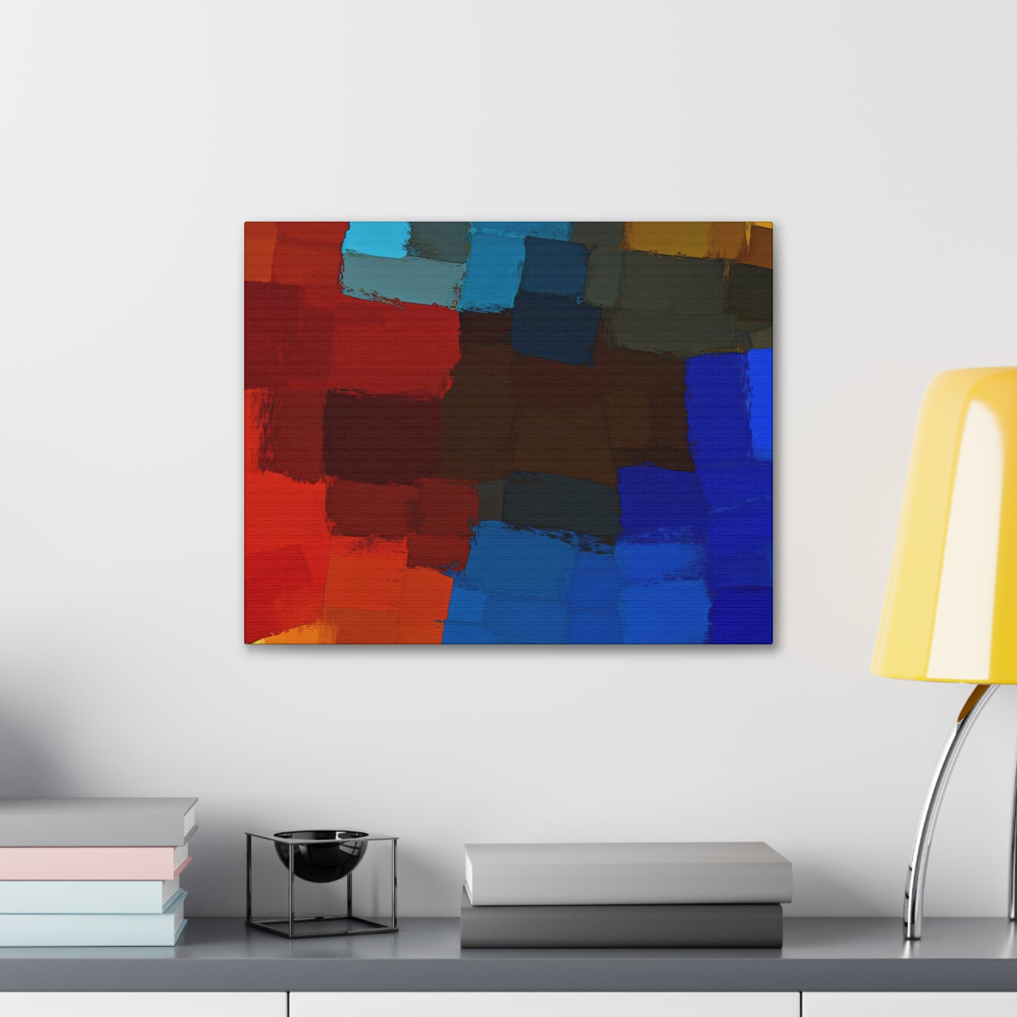 Chromatic Interplay and Duet | Canvas