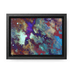 Stellar Whispers and Cosmic Dreams | Framed Canvas