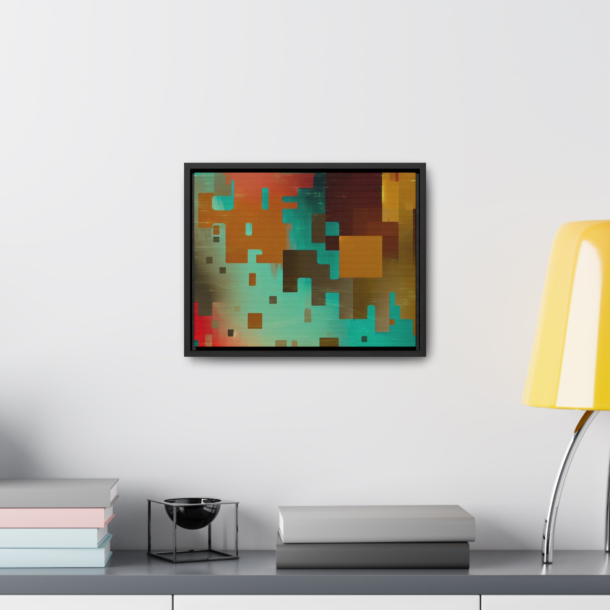 Retro Reverie | Framed Canvas