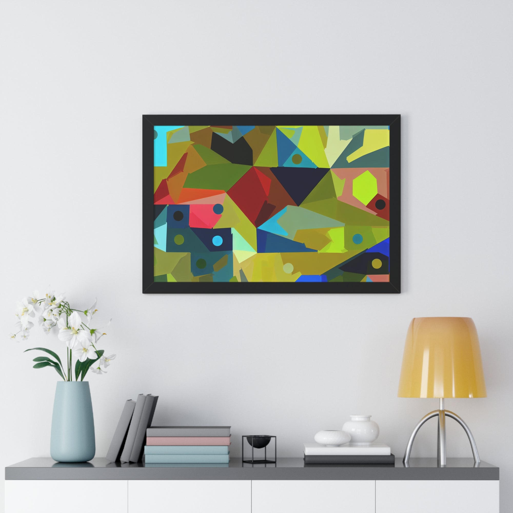 Kaleidoscope of Dimensions | Framed Print