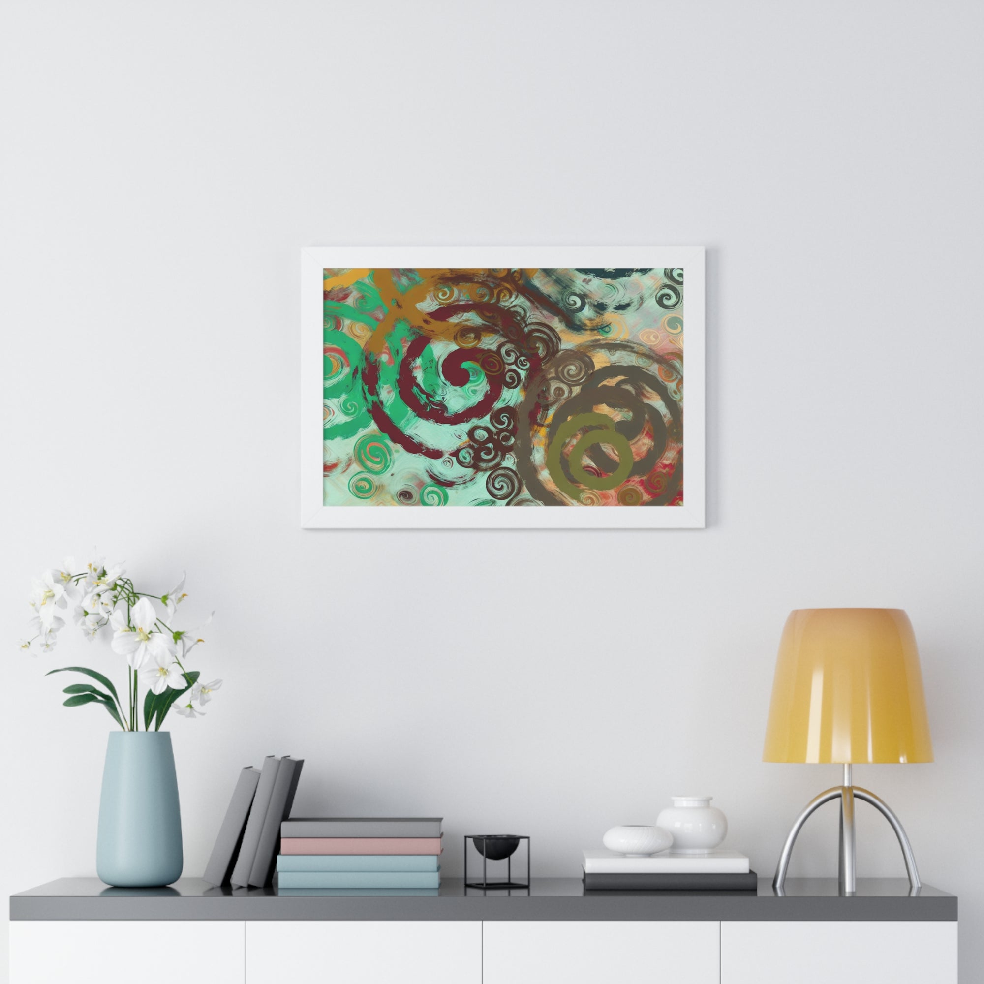 Dance of Colors | Framed Print