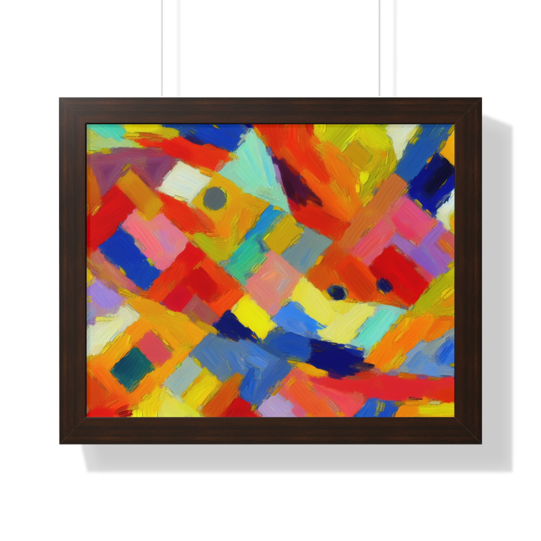 Dynamic Harmony in Color | Framed Print