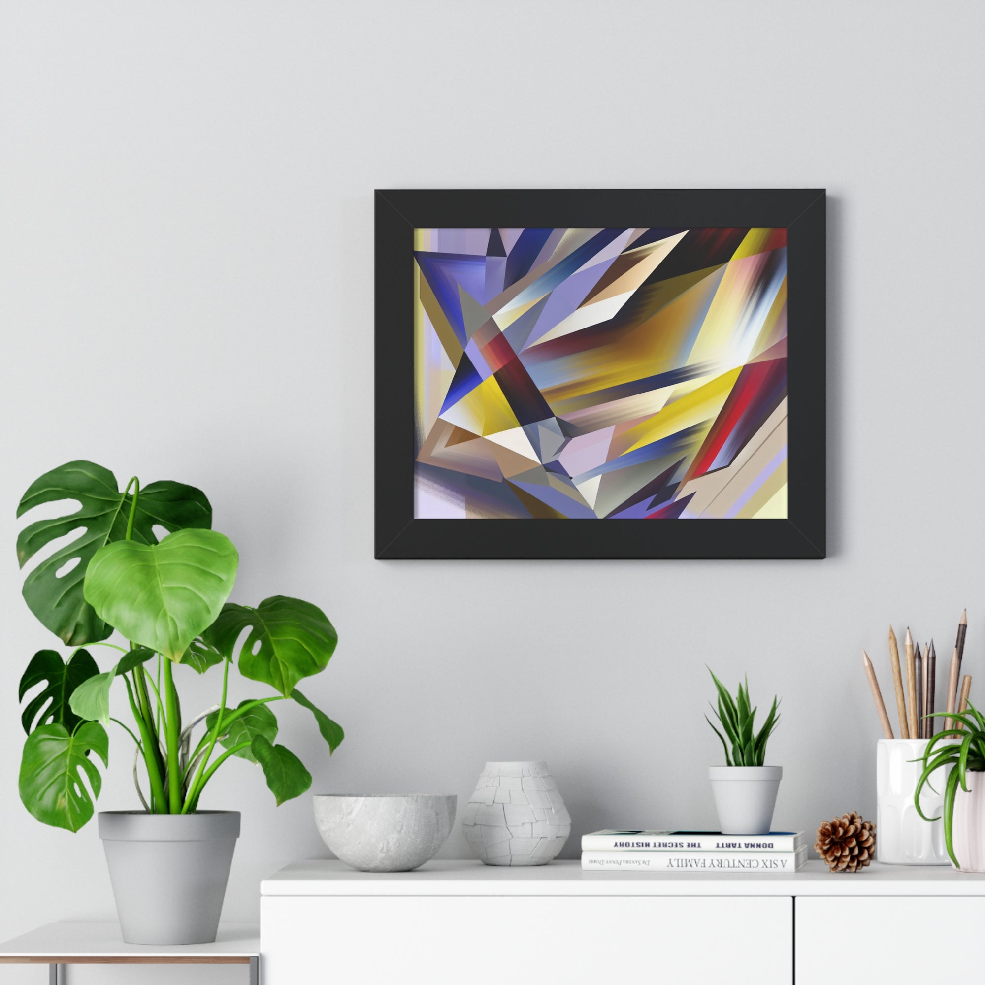 Velocity and Color Harmony | Framed Print