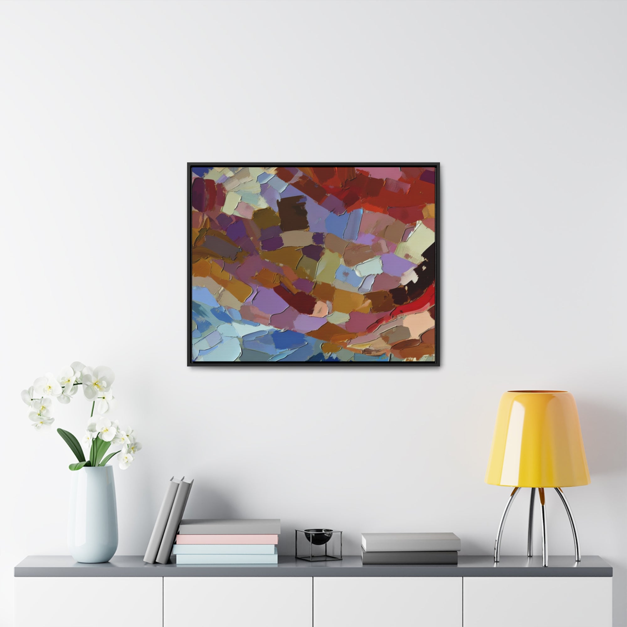 Whispers of Color | Framed Canvas