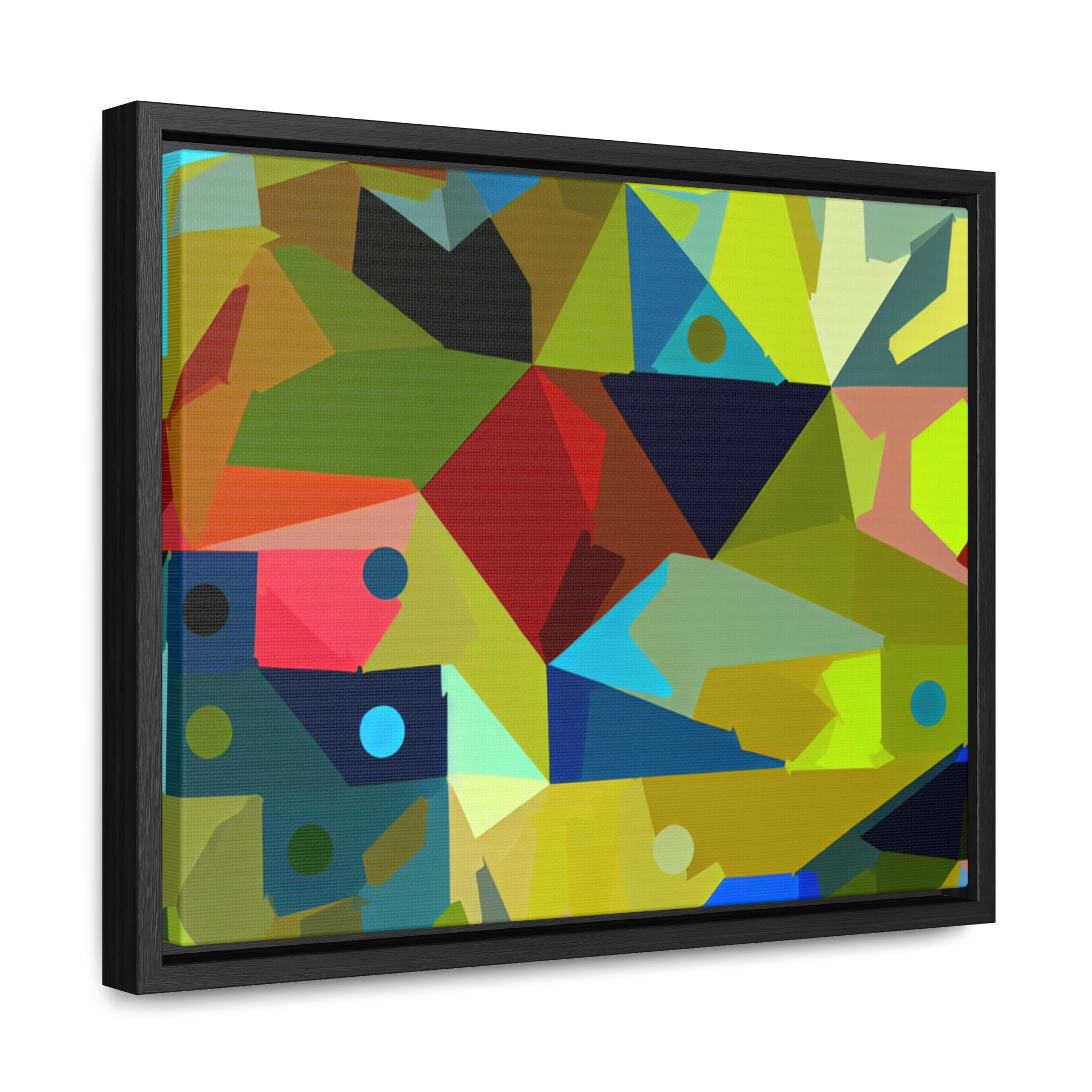 Kaleidoscope of Dimensions | Framed Canvas