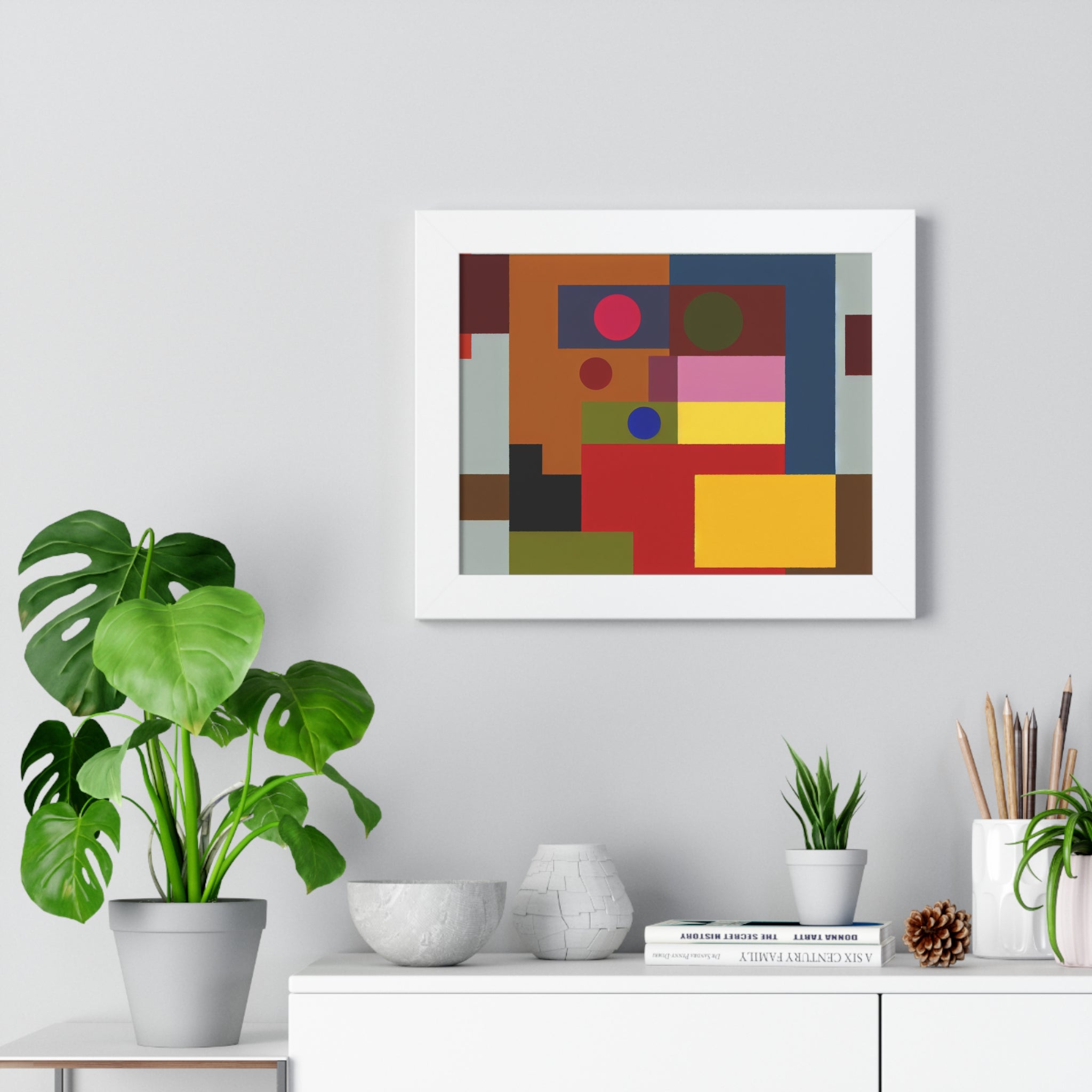 Radiant Geometry Unveiled | Framed Print