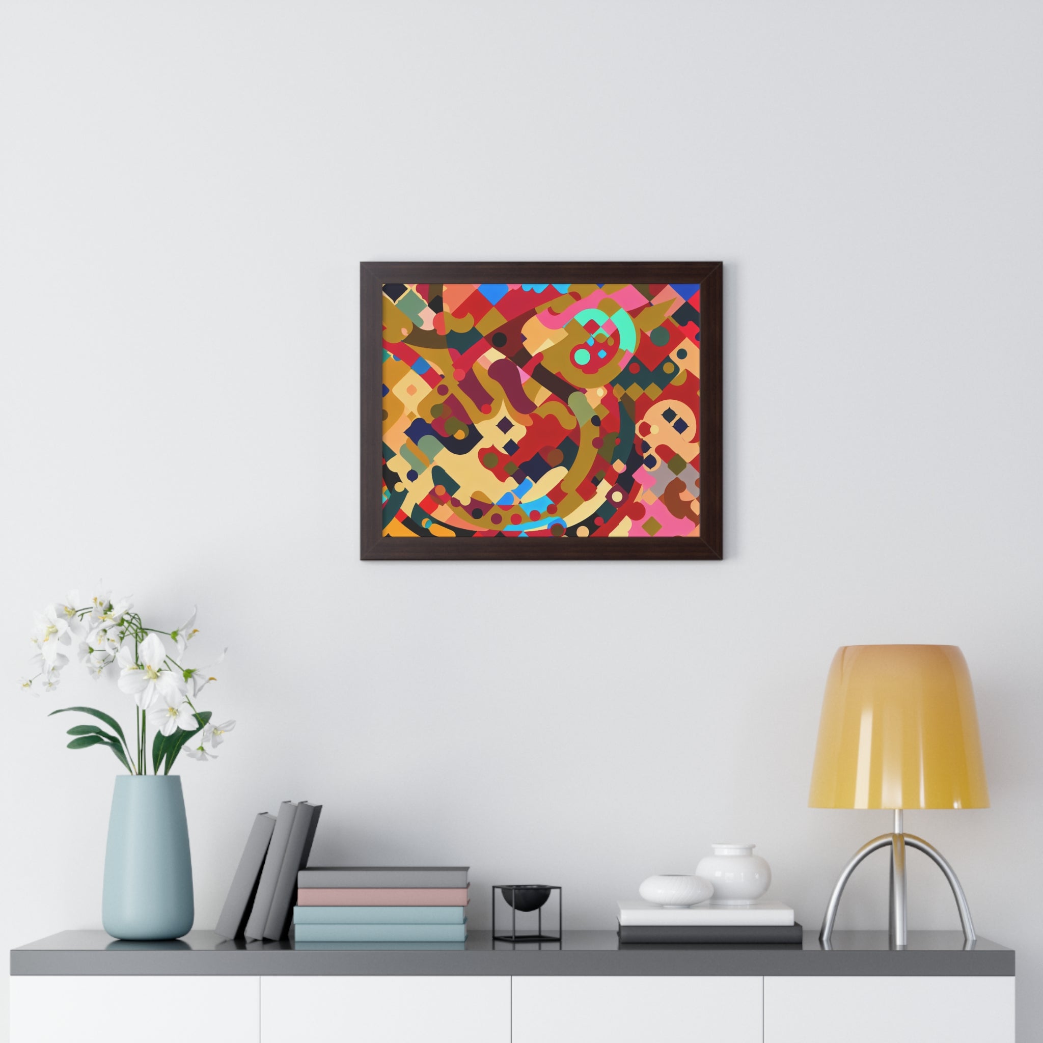 Whispers of Color and Form | Framed Print