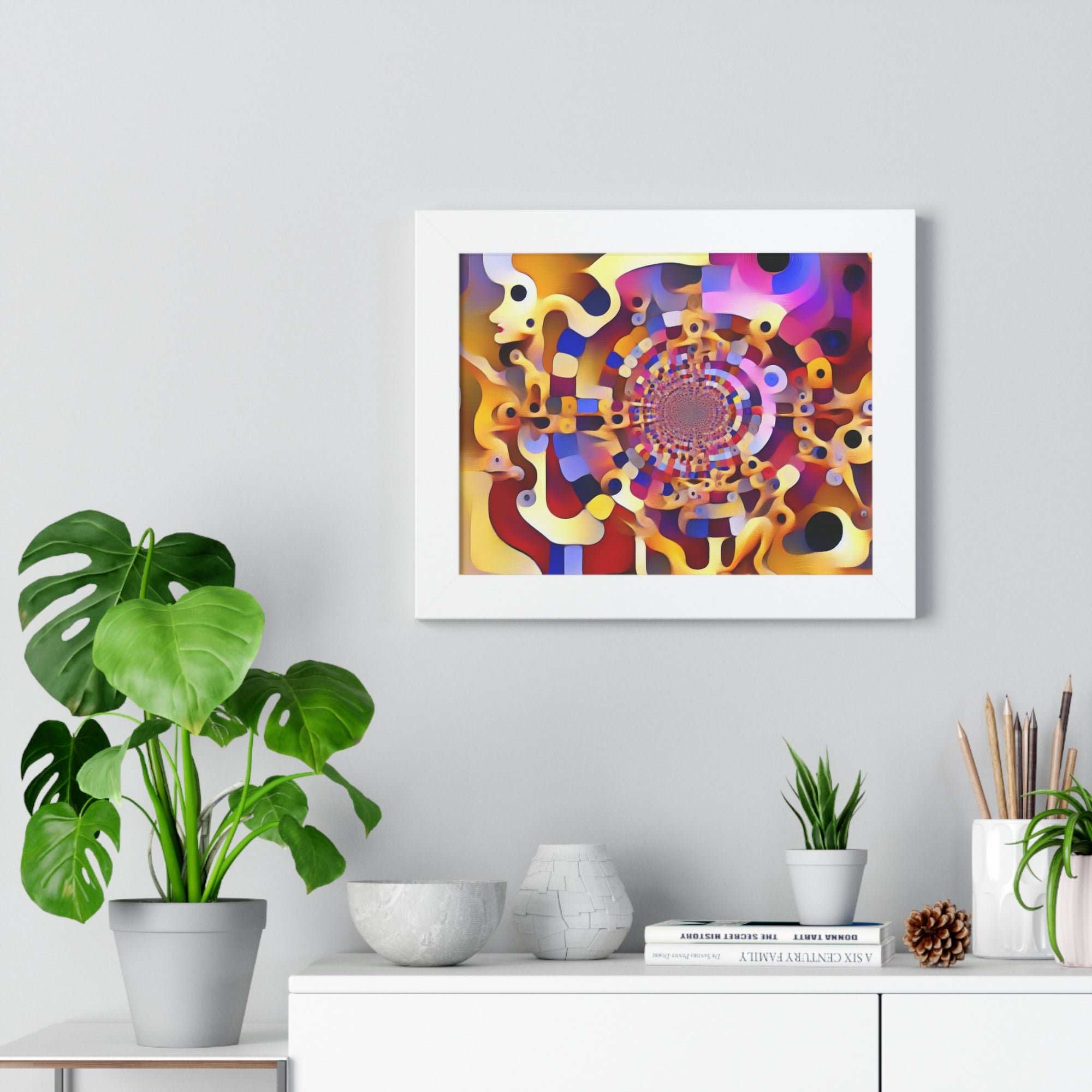 Whispers of Color Dreams | Framed Print