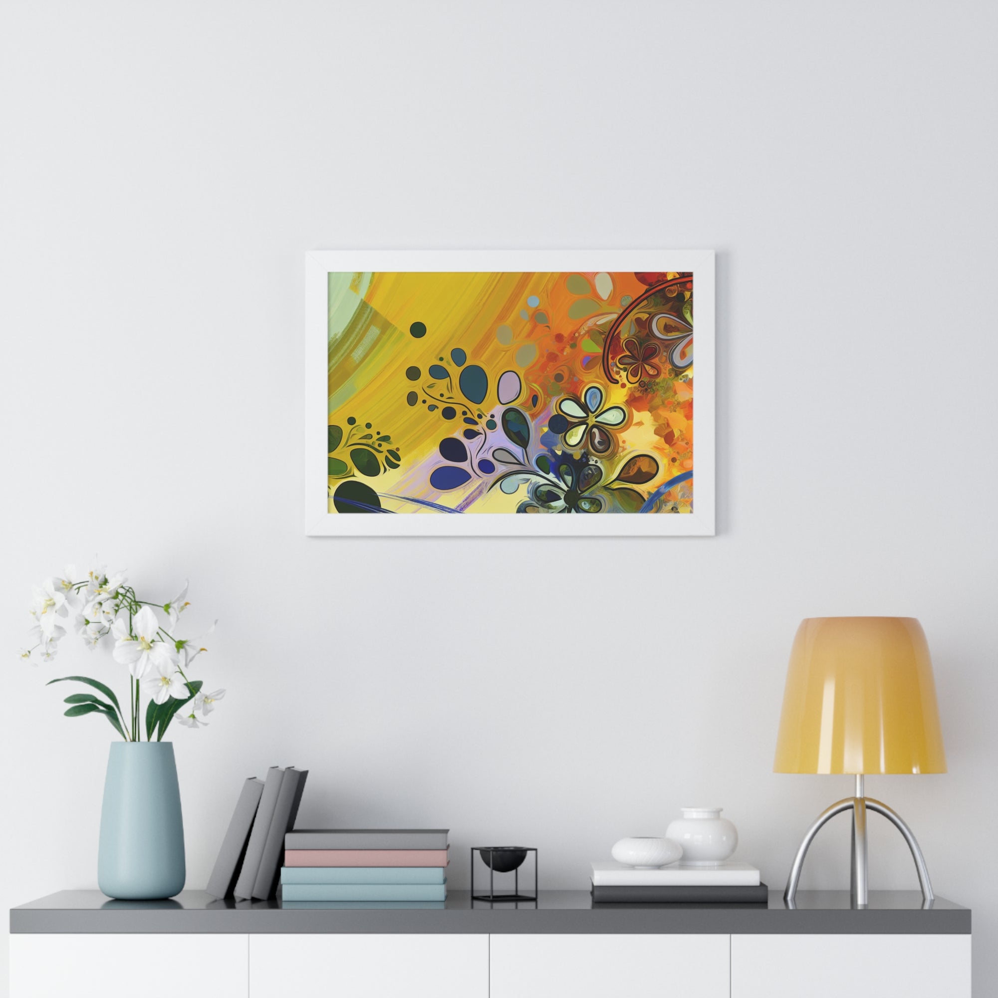 Whimsy in Bloom | Framed Print