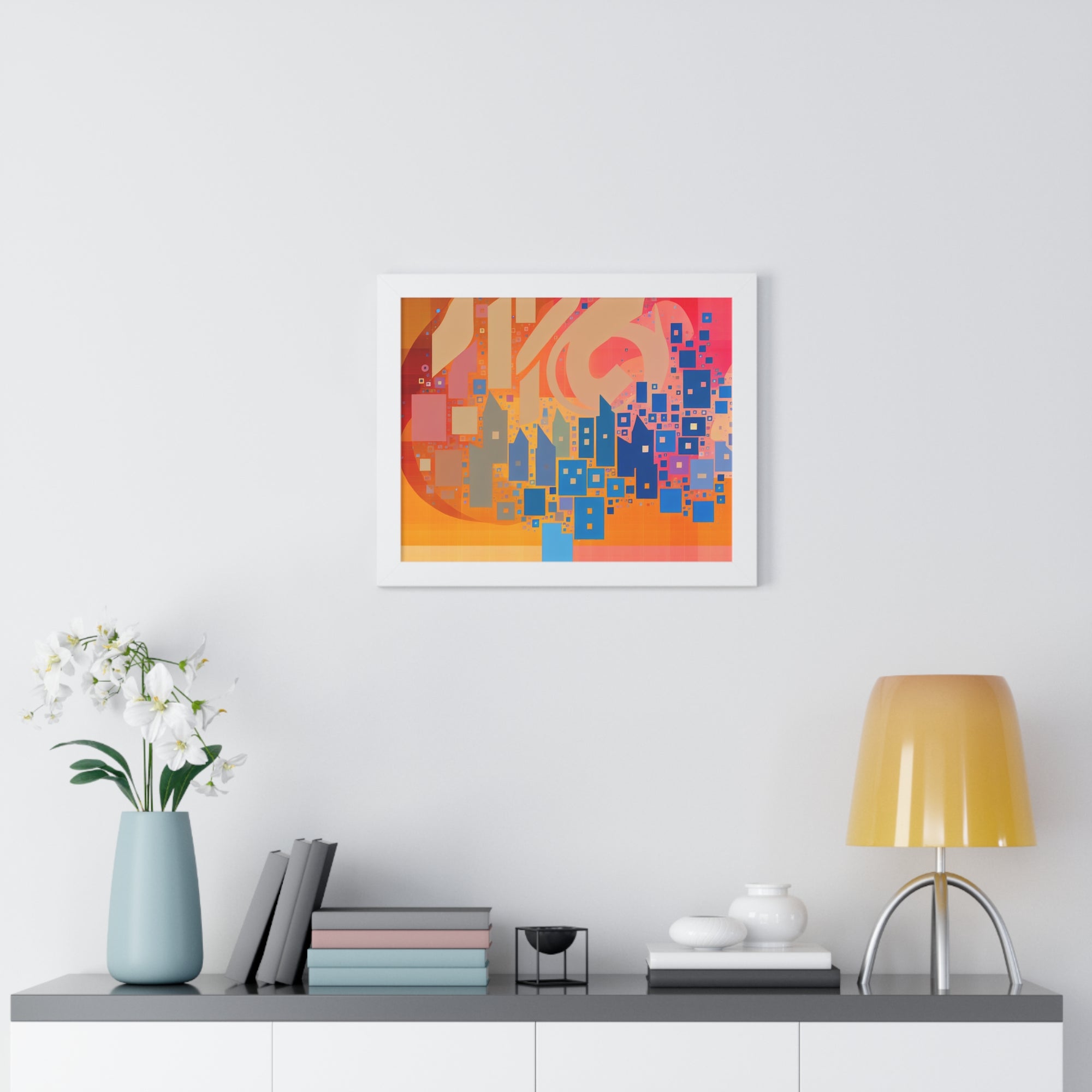 Metropolis in Motion | Framed Print