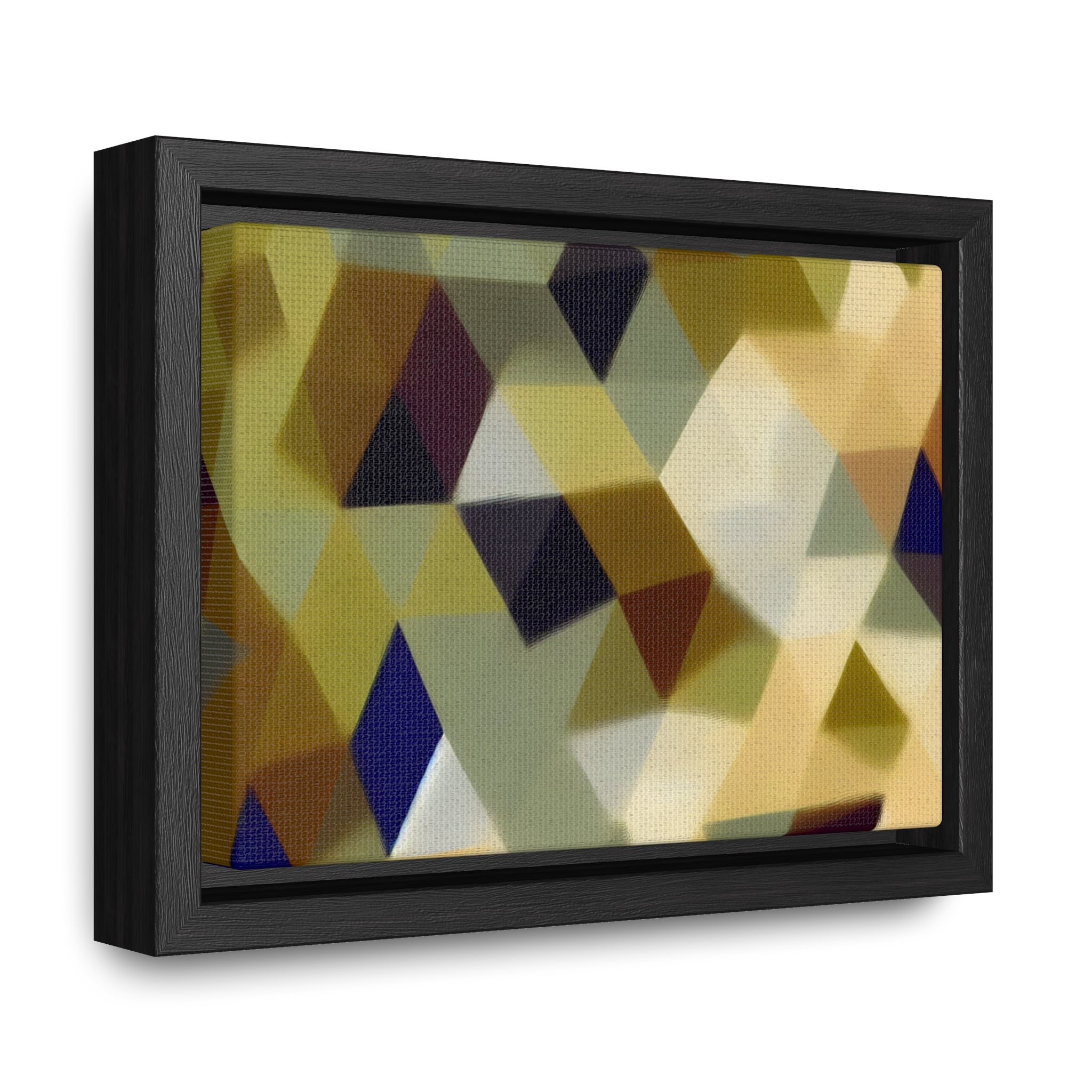 Retro Reflections and Whispers | Framed Canvas