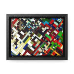 Urban Pulse and Resonance | Framed Canvas