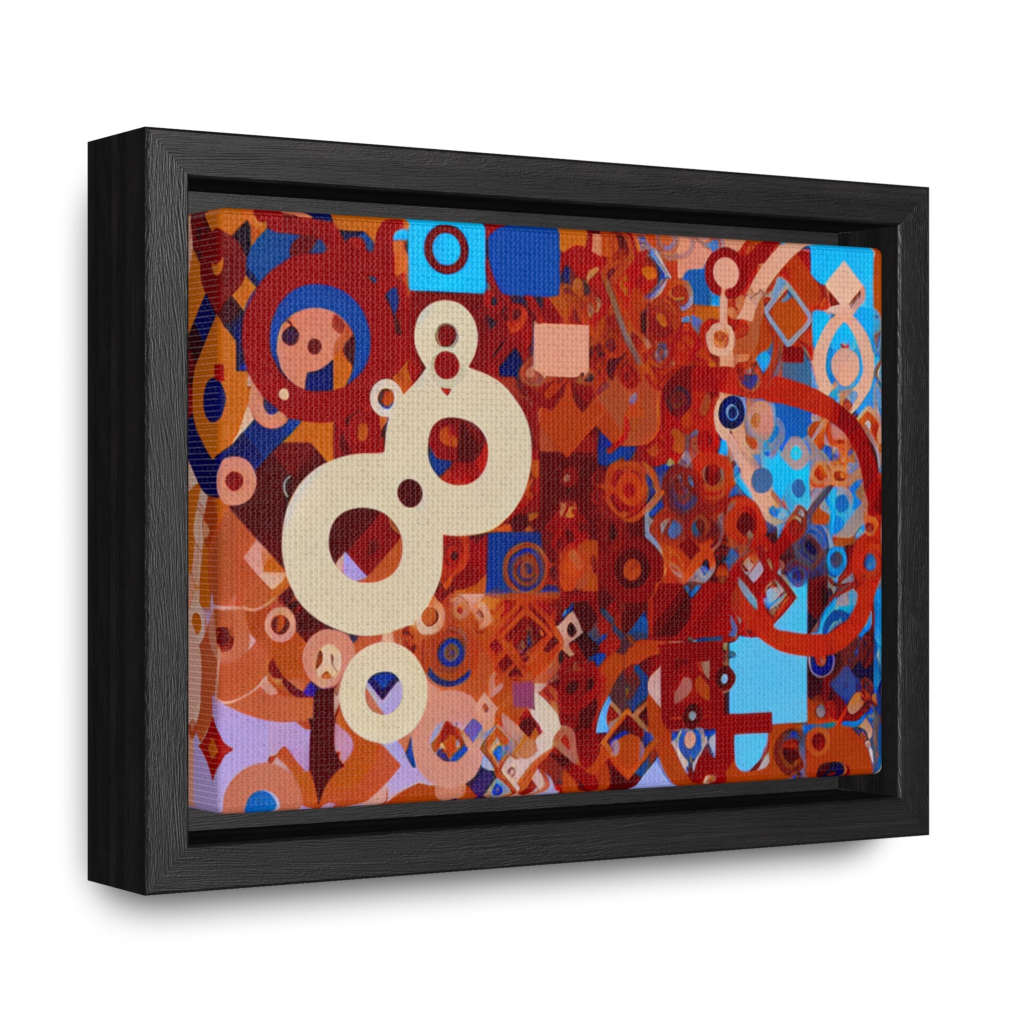 Kaleidoscope Dreams and Whimsy | Framed Canvas