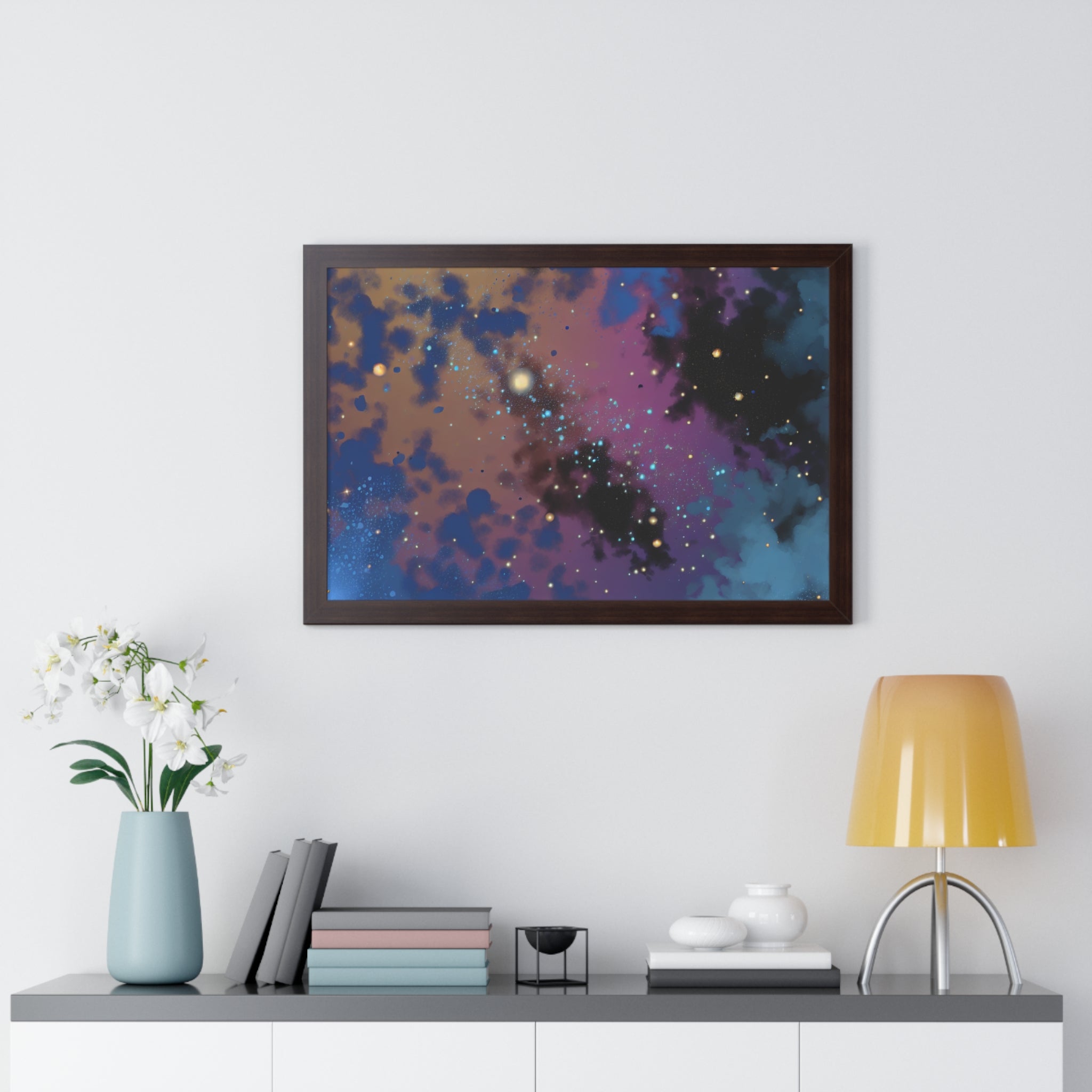 Galactic Whispers and Dreams | Framed Print