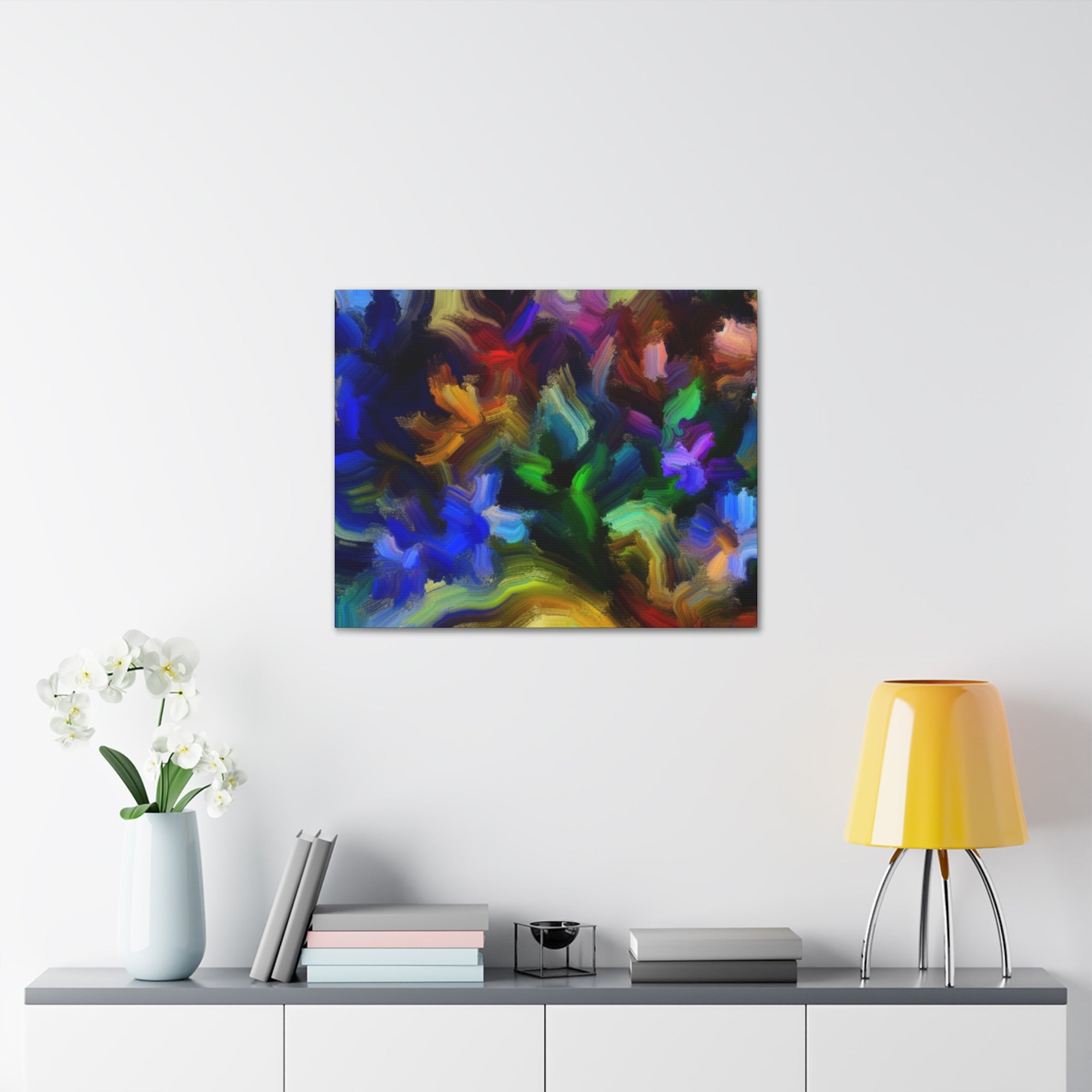 Vibrant Whispers of Flora | Canvas