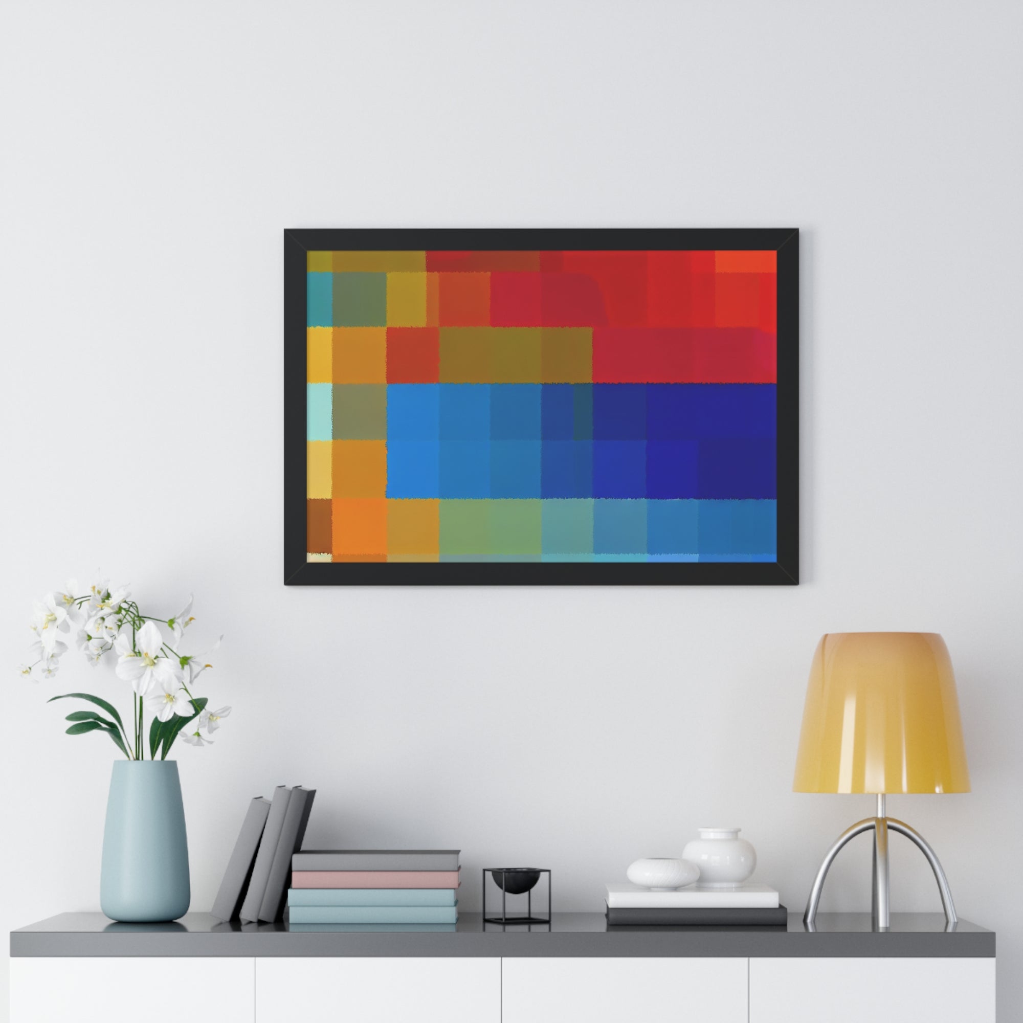 Rhythm of Color | Framed Print