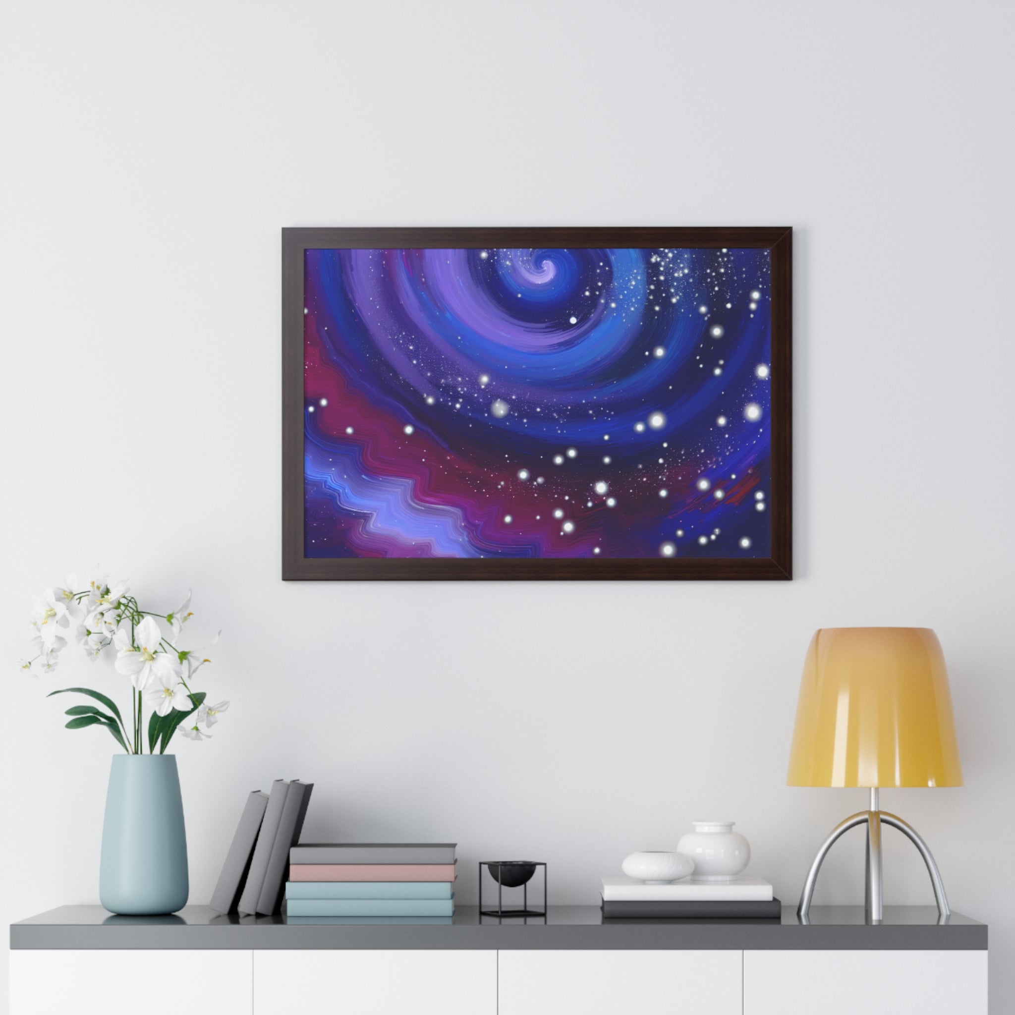 Celestial Whirlwind Dreams | Framed Print