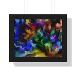 Vibrant Whispers of Flora | Framed Print