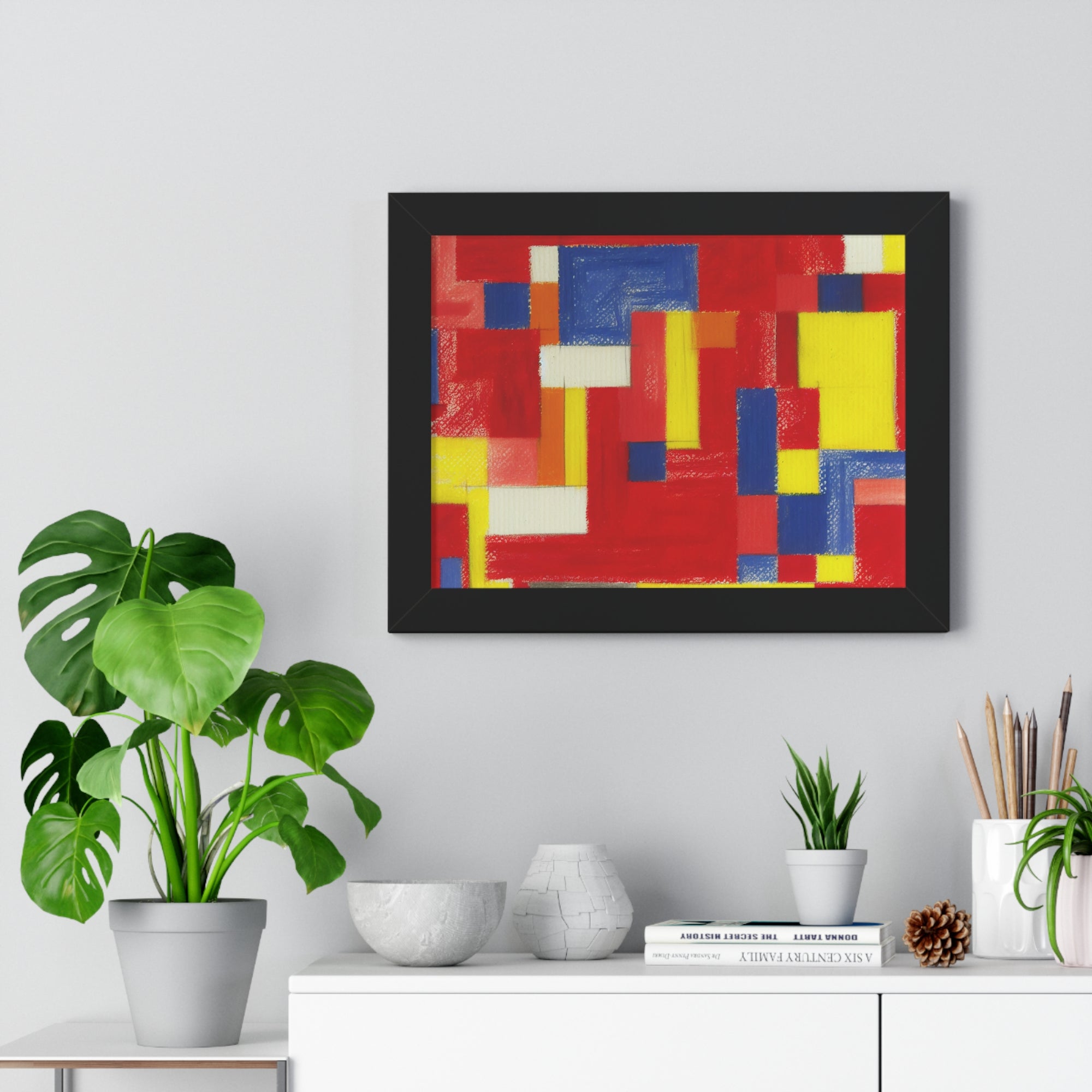 Vibrant Rhythmic Harmony | Framed Print