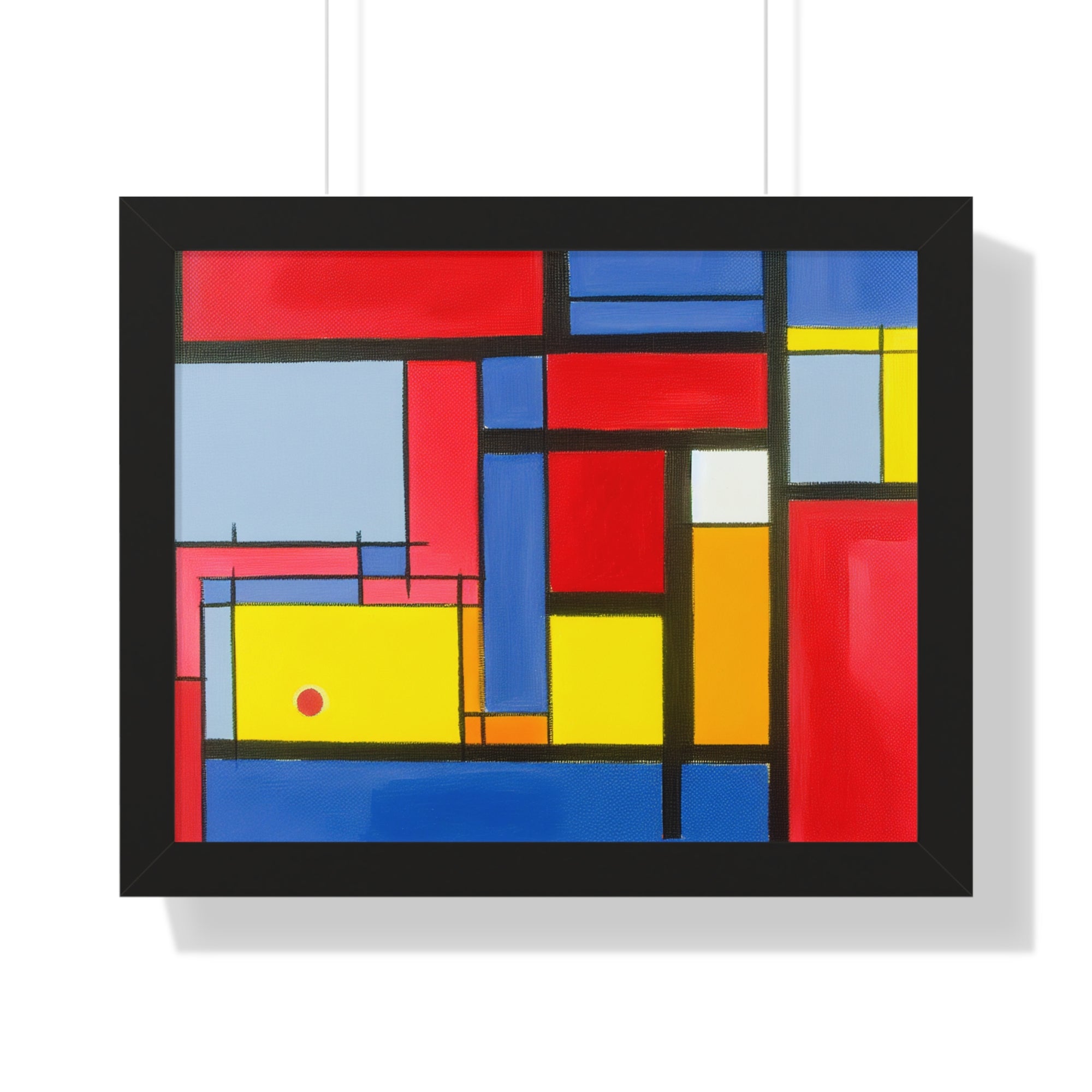Primary Harmony and Tension | Framed Print
