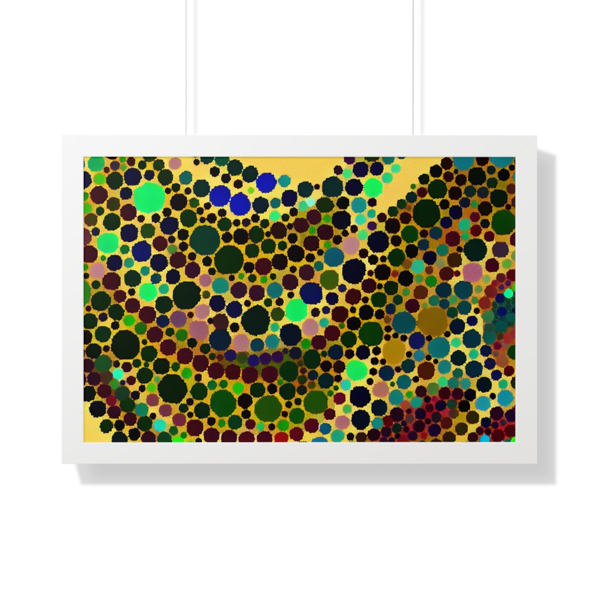 Circles of Cosmic Flow | Framed Print