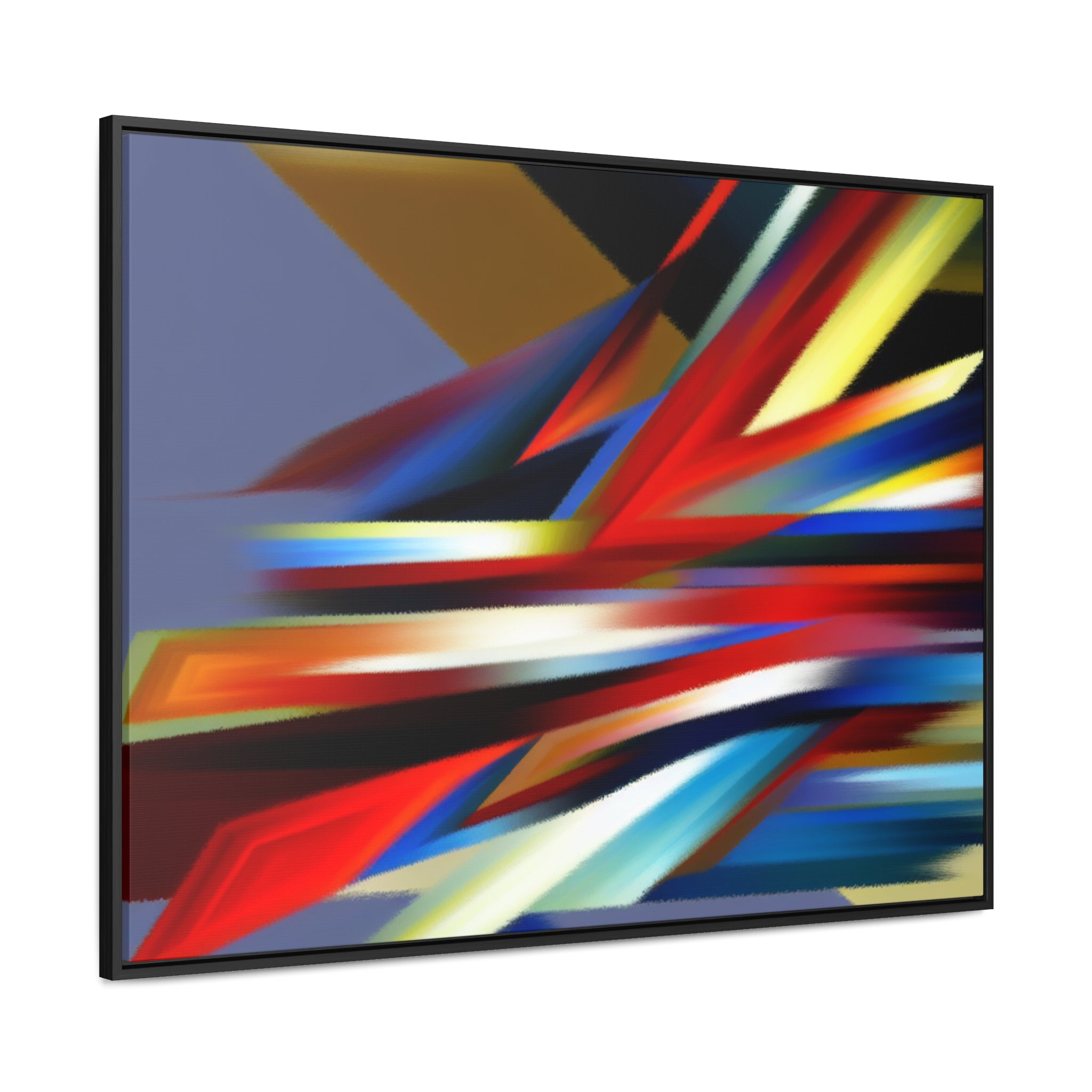 Chaotic Harmony Expressed | Framed Canvas