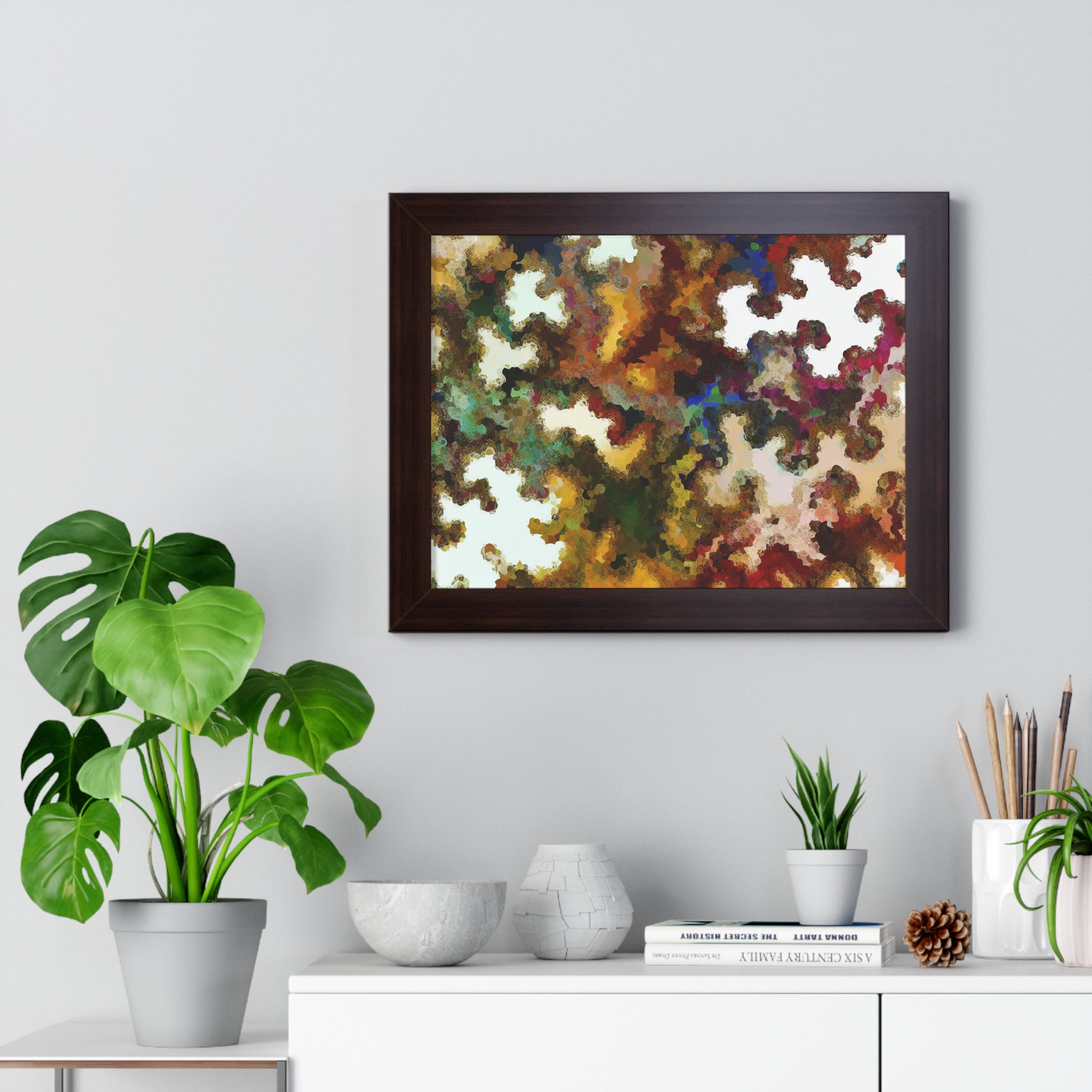 Petals in Motion | Framed Print