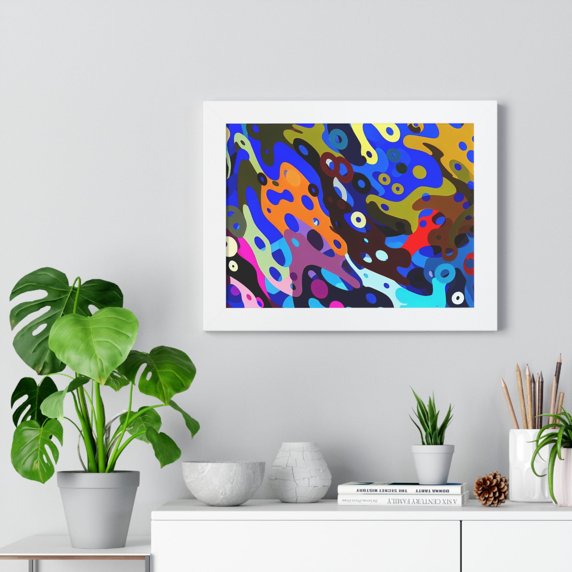 Anime Symphony in Color | Framed Print