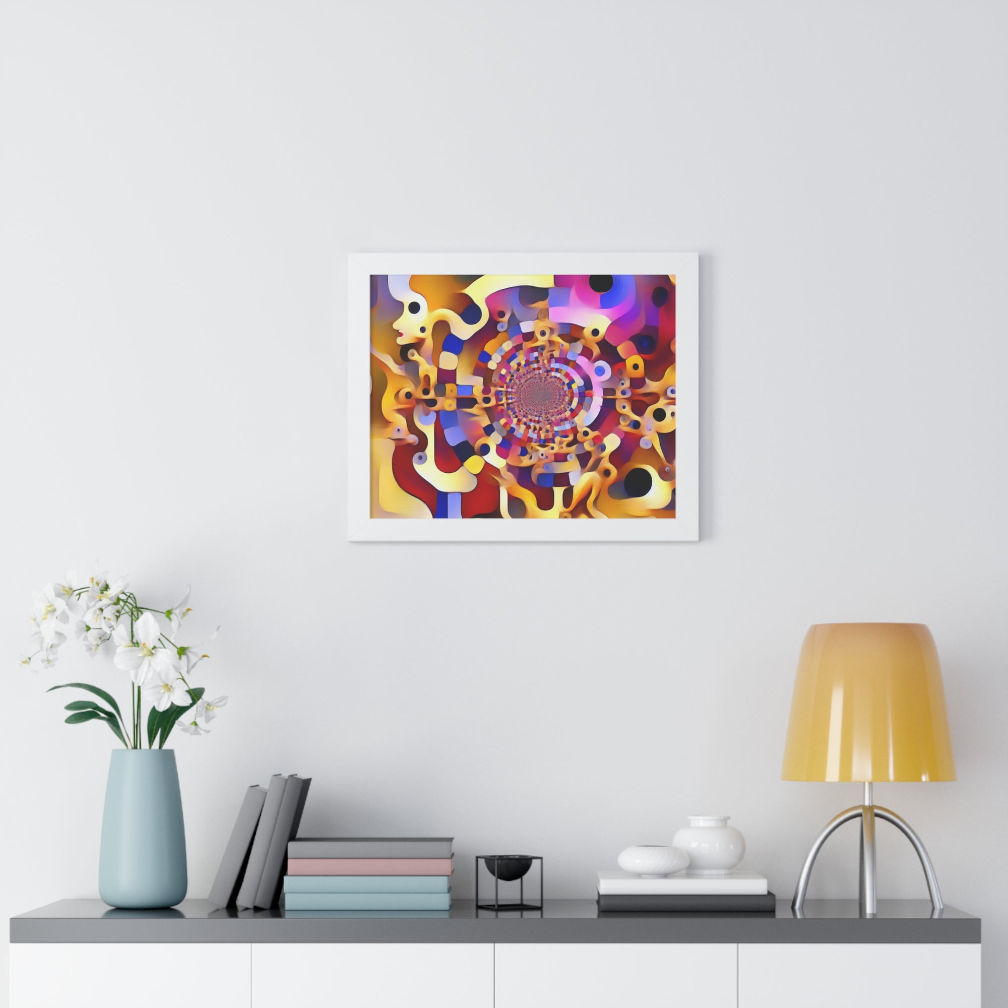 Whispers of Color Dreams | Framed Print