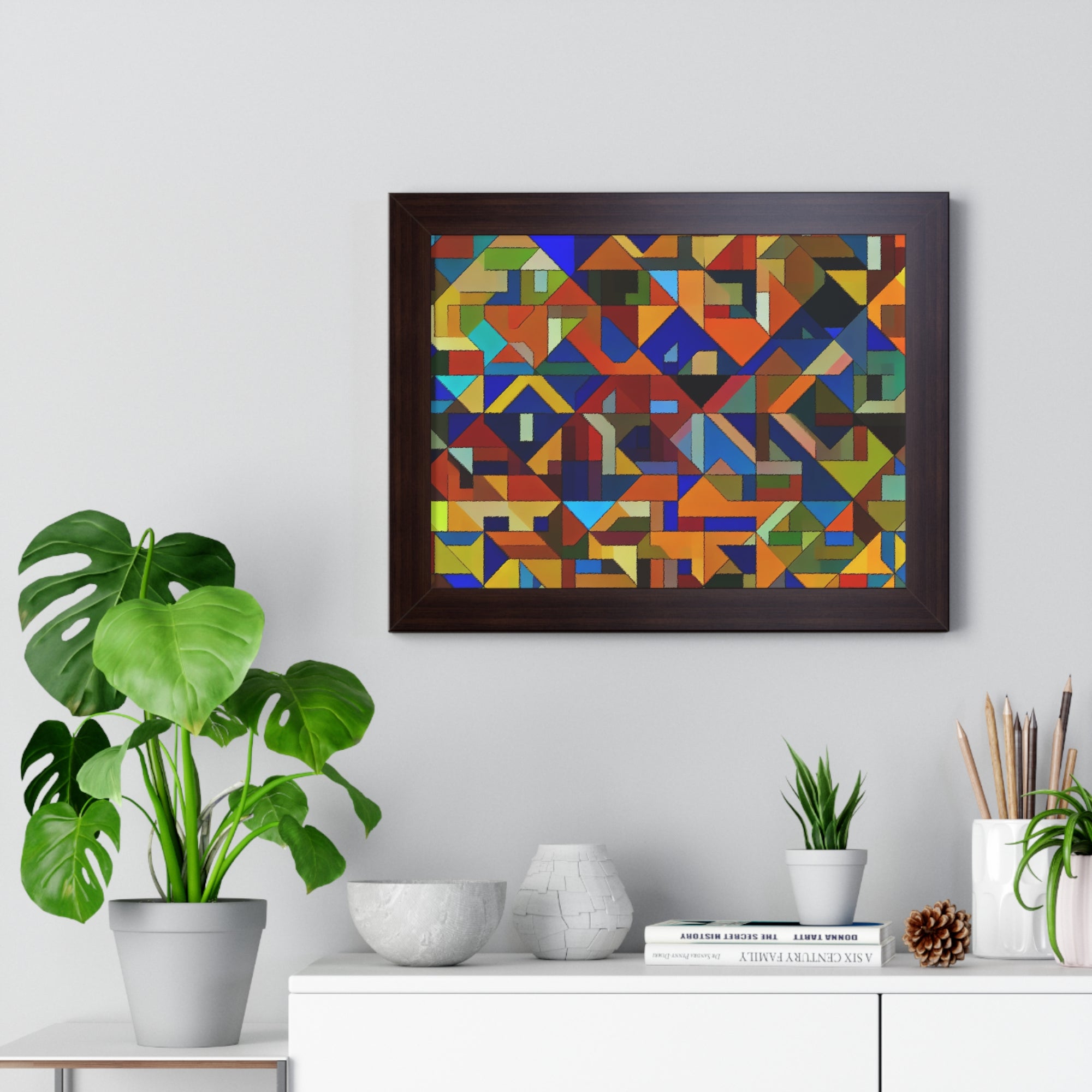 Kaleidoscope of Motion | Framed Print