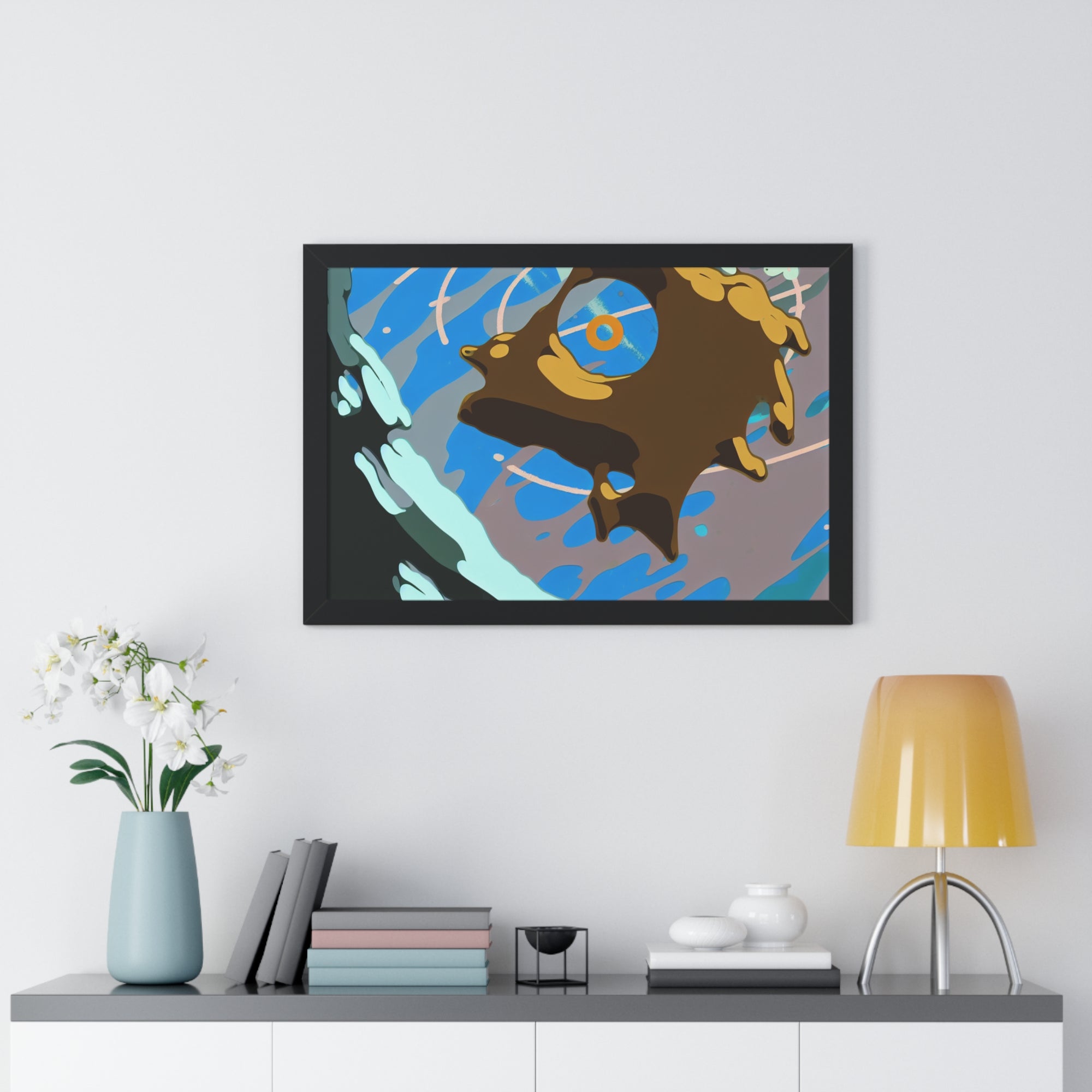 Ethereal Whirlwind Dreamscape | Framed Print