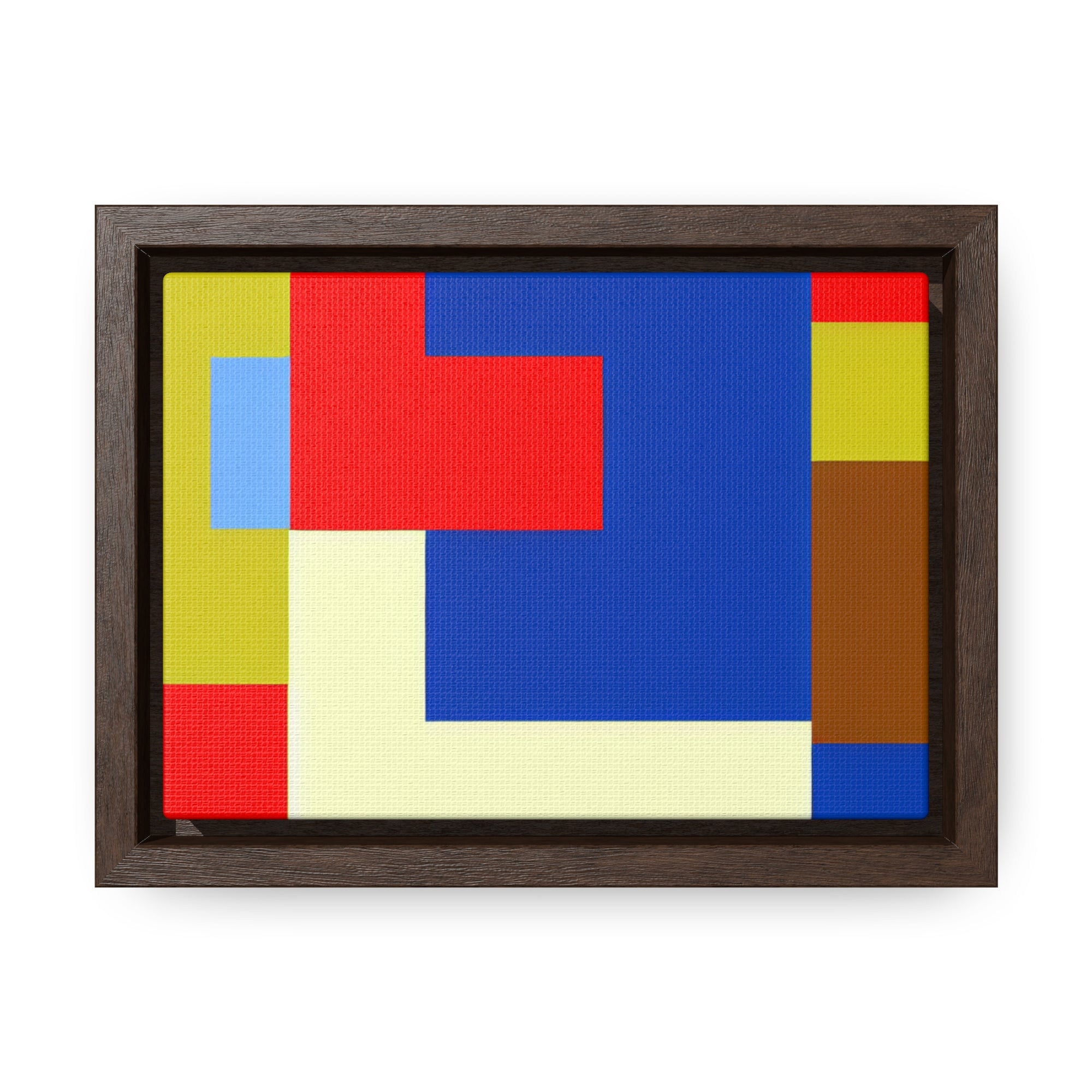 Harmony in Fragments | Framed Canvas