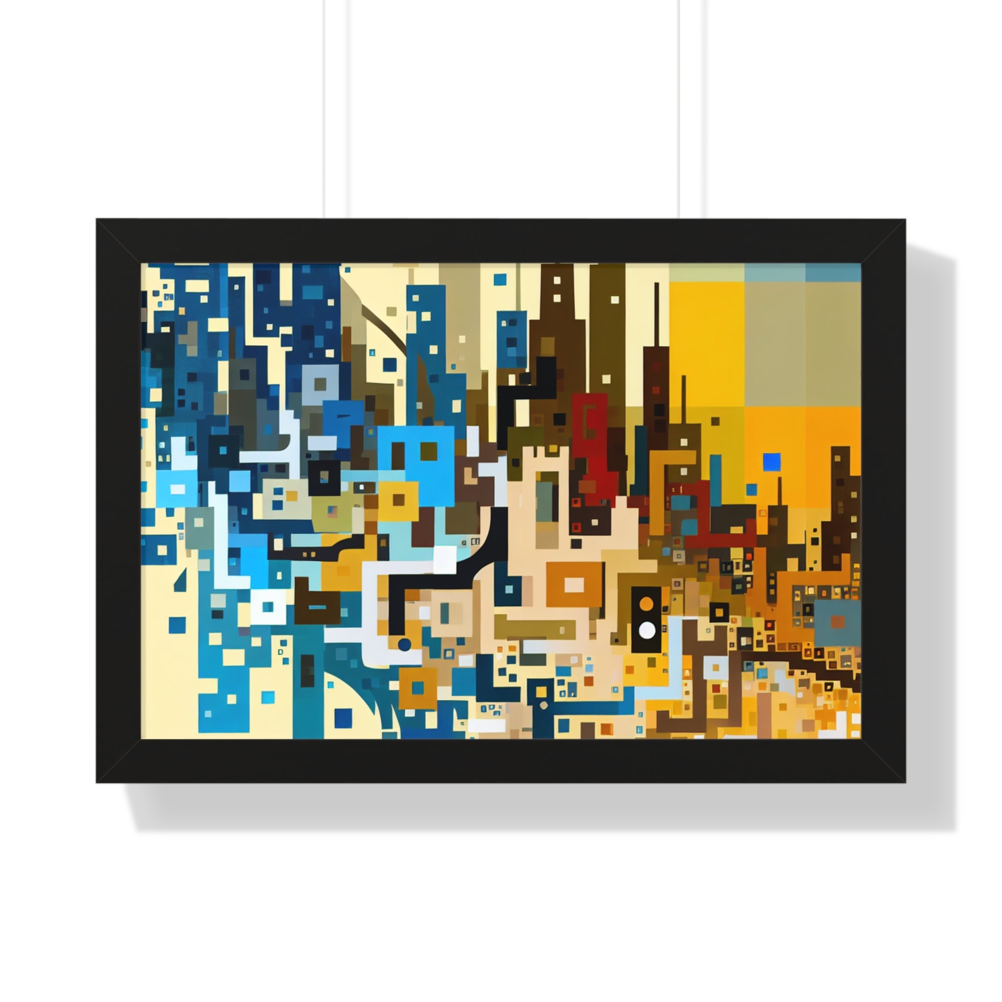 Metro Mirage | Framed Print