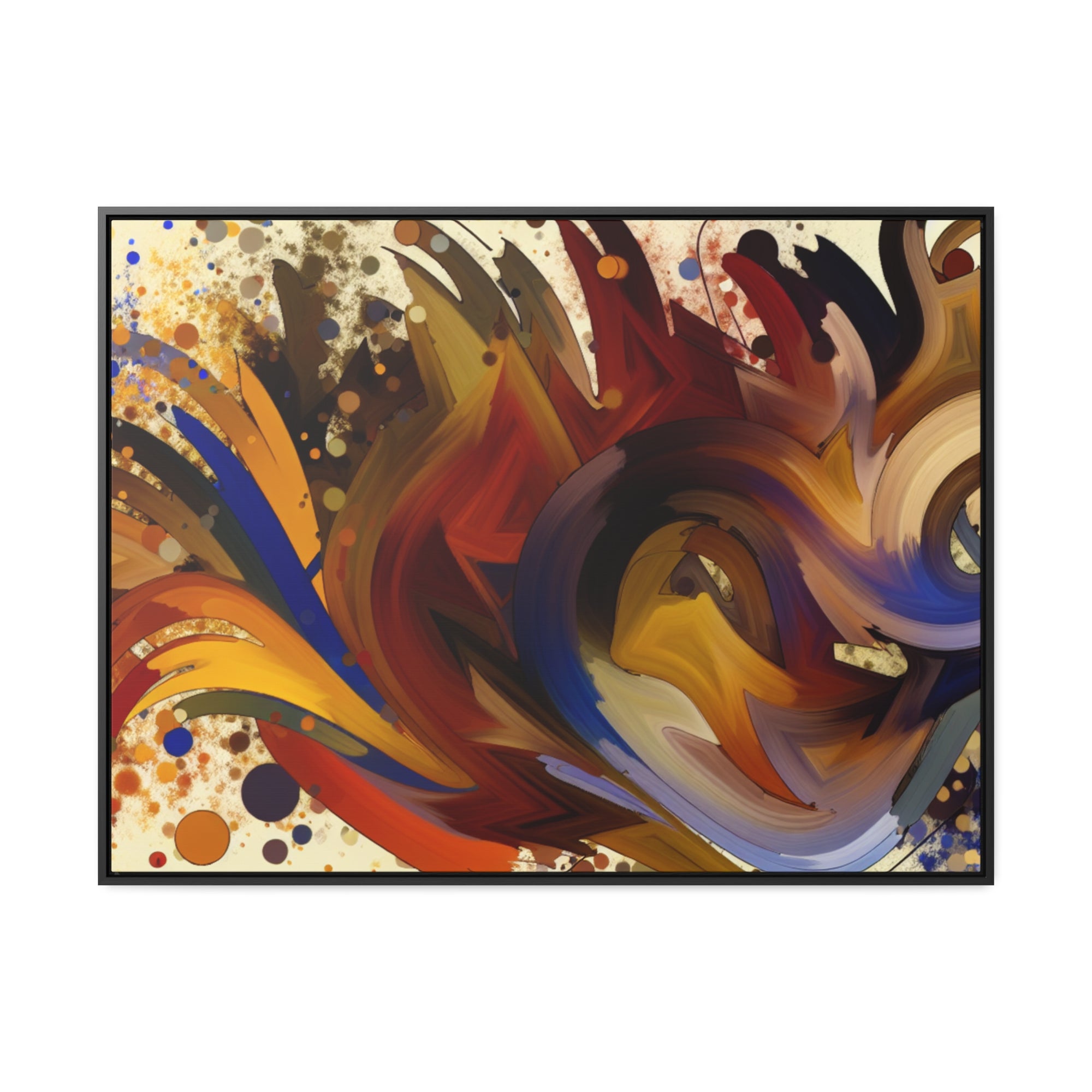 Primal Energies Unleashed | Framed Canvas