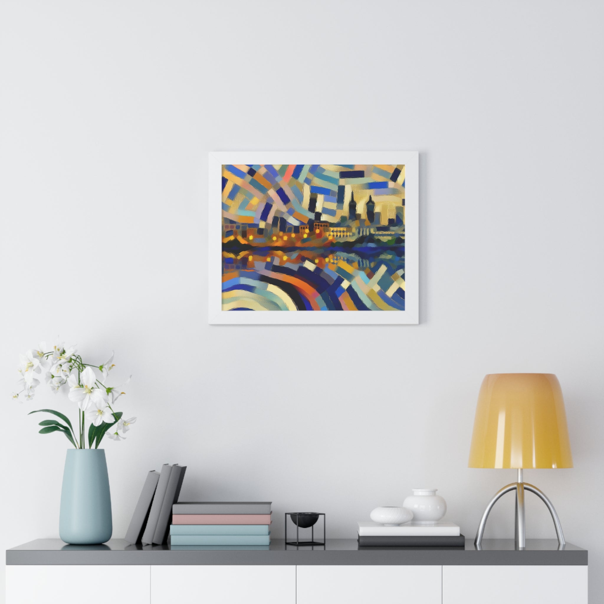 Urban Mirage and Flow | Framed Print