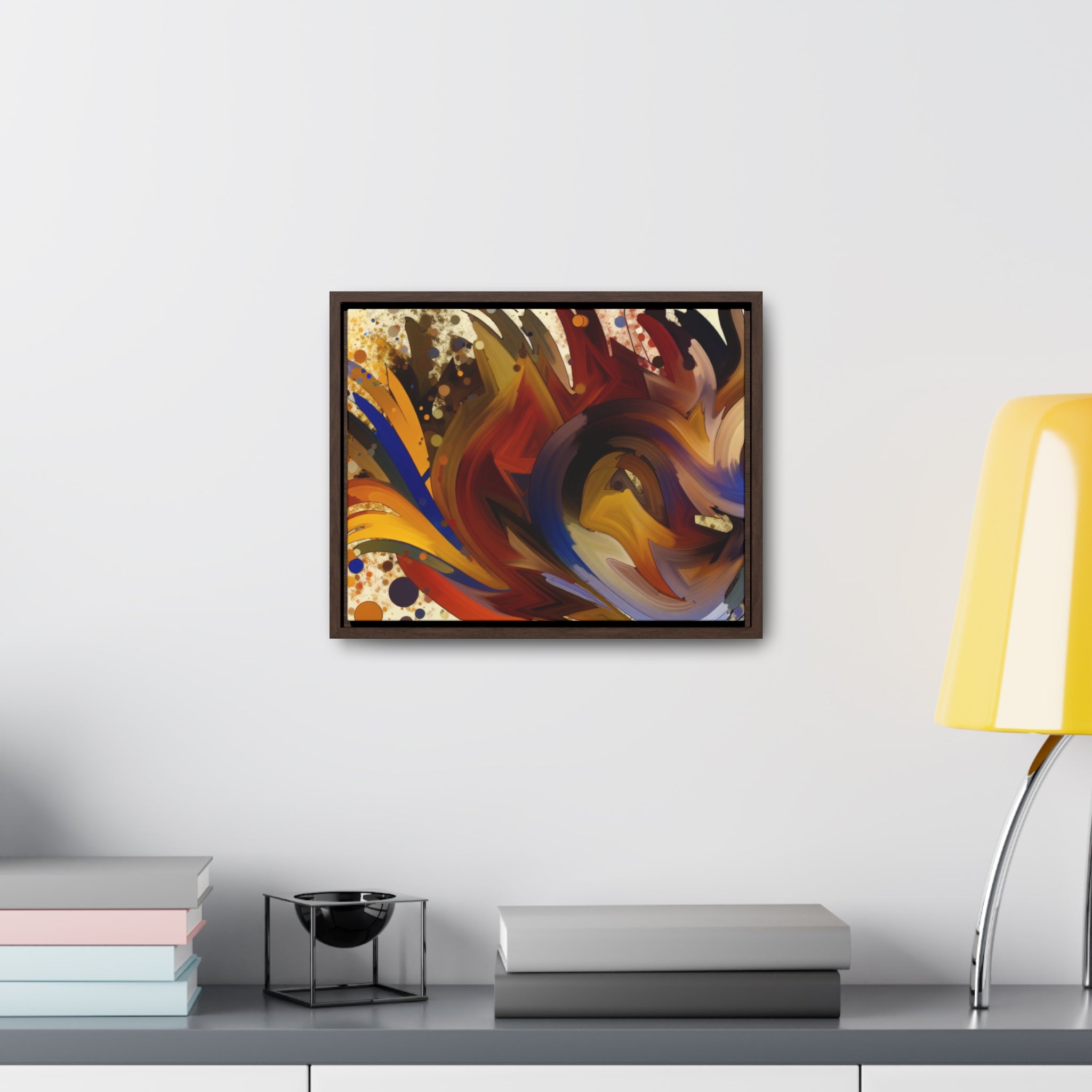 Primal Energies Unleashed | Framed Canvas