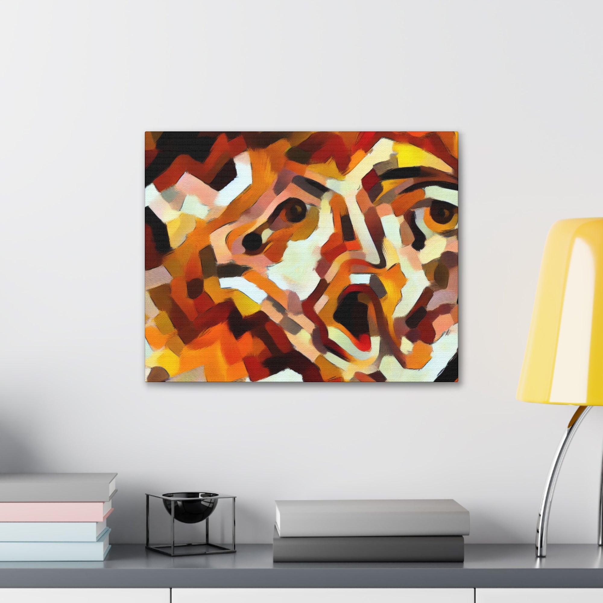 Fiery Unraveling and Dread | Canvas