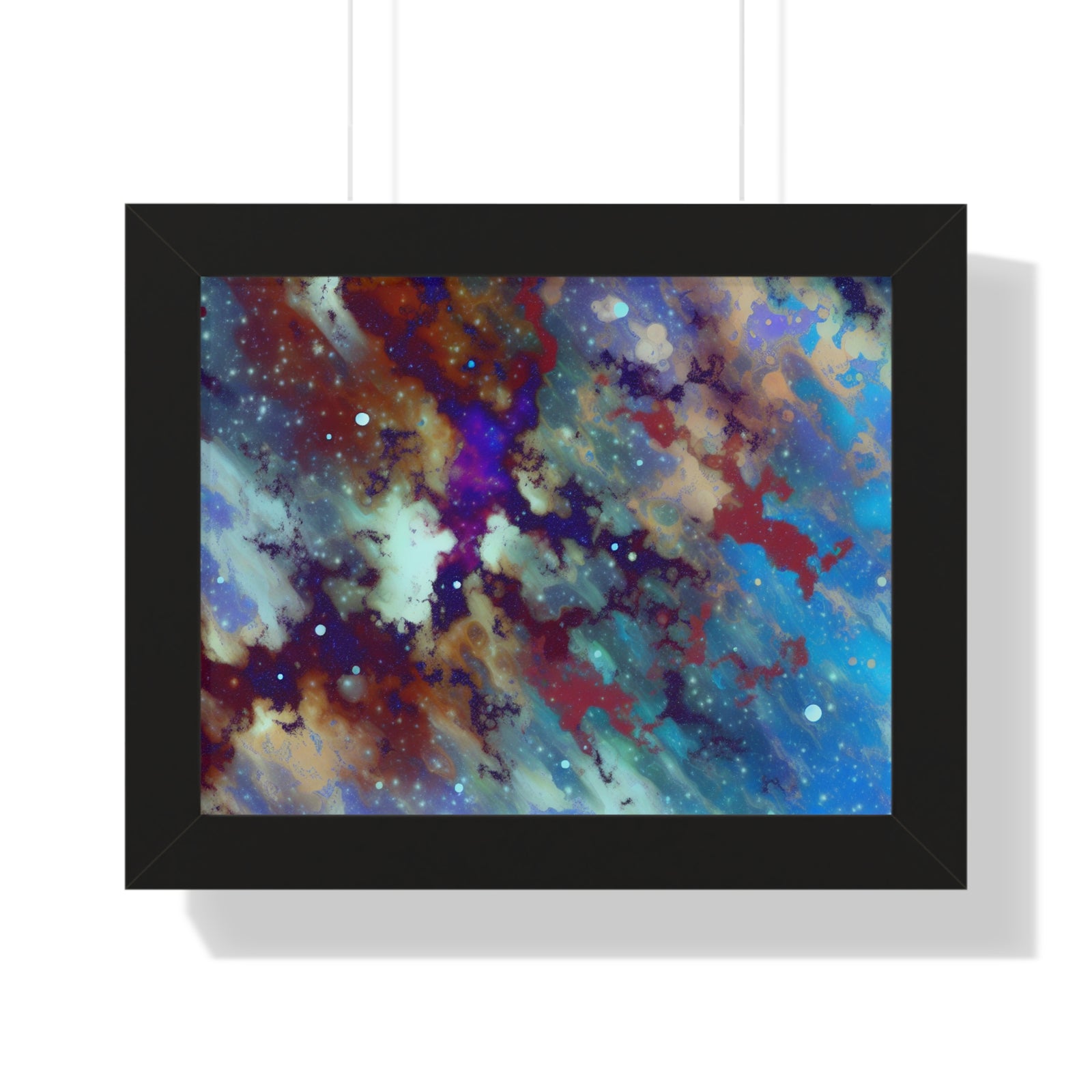 Stellar Whispers and Cosmic Dreams | Framed Print