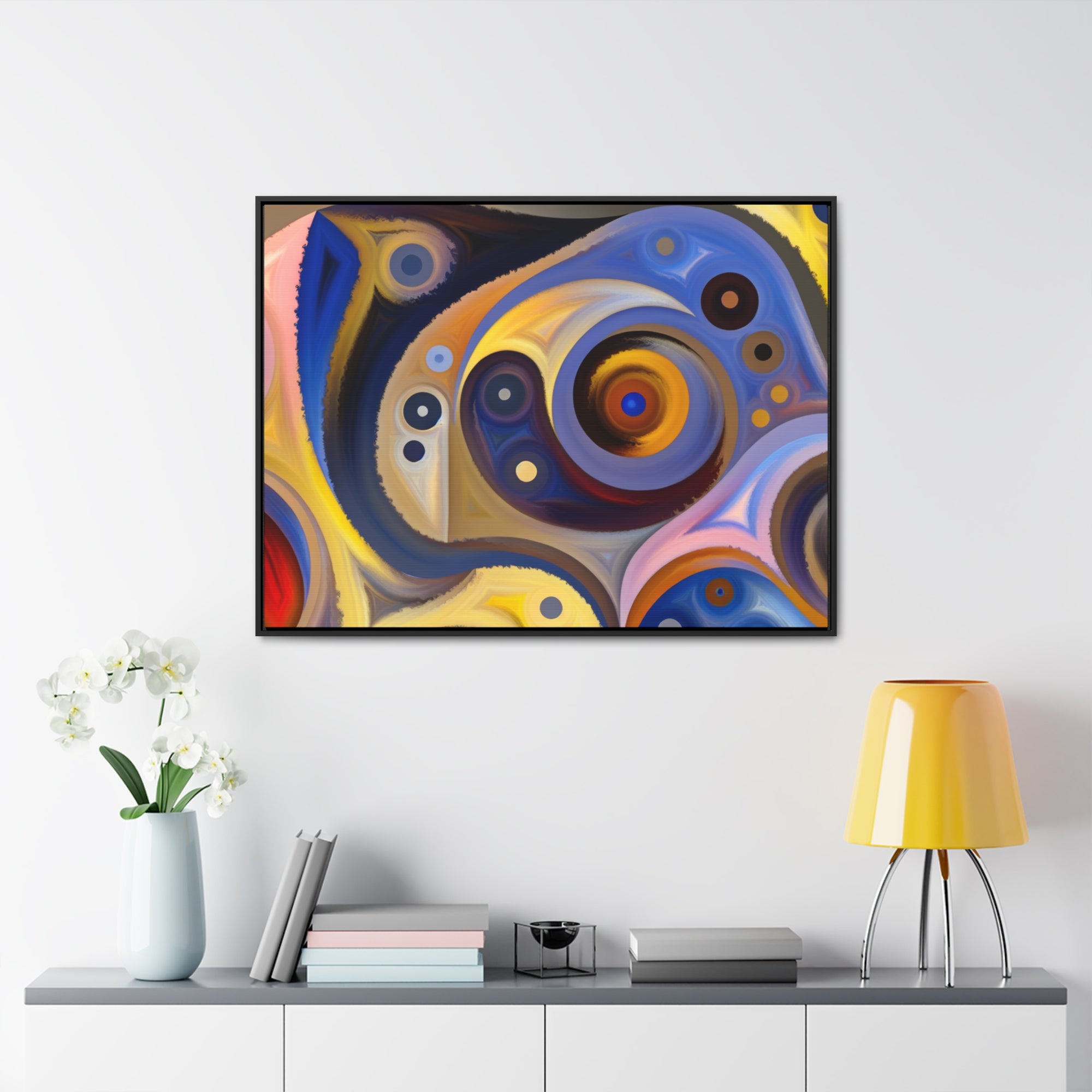 Chaotic Reverie | Framed Canvas