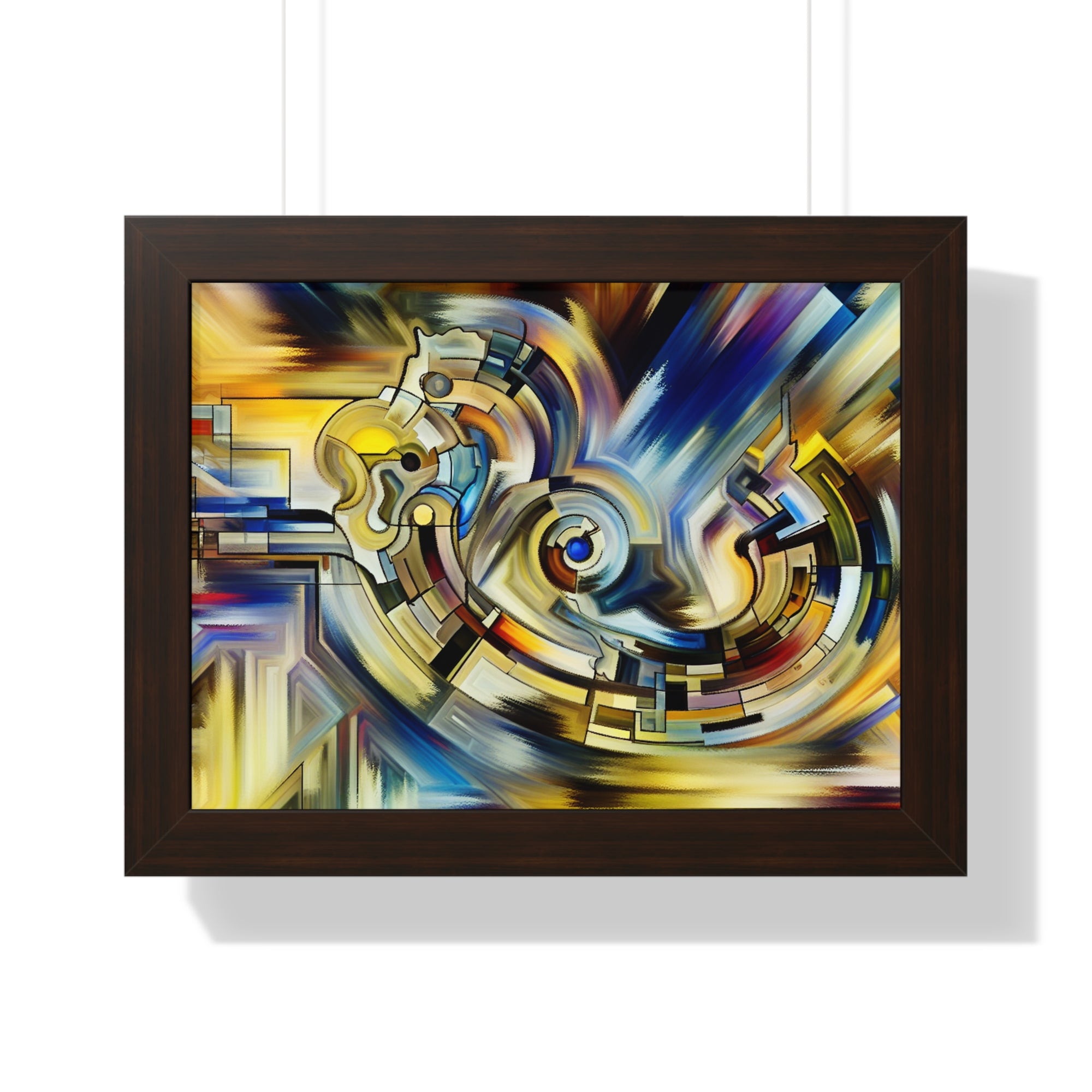 Kinetic Symphony of Chaos | Framed Print