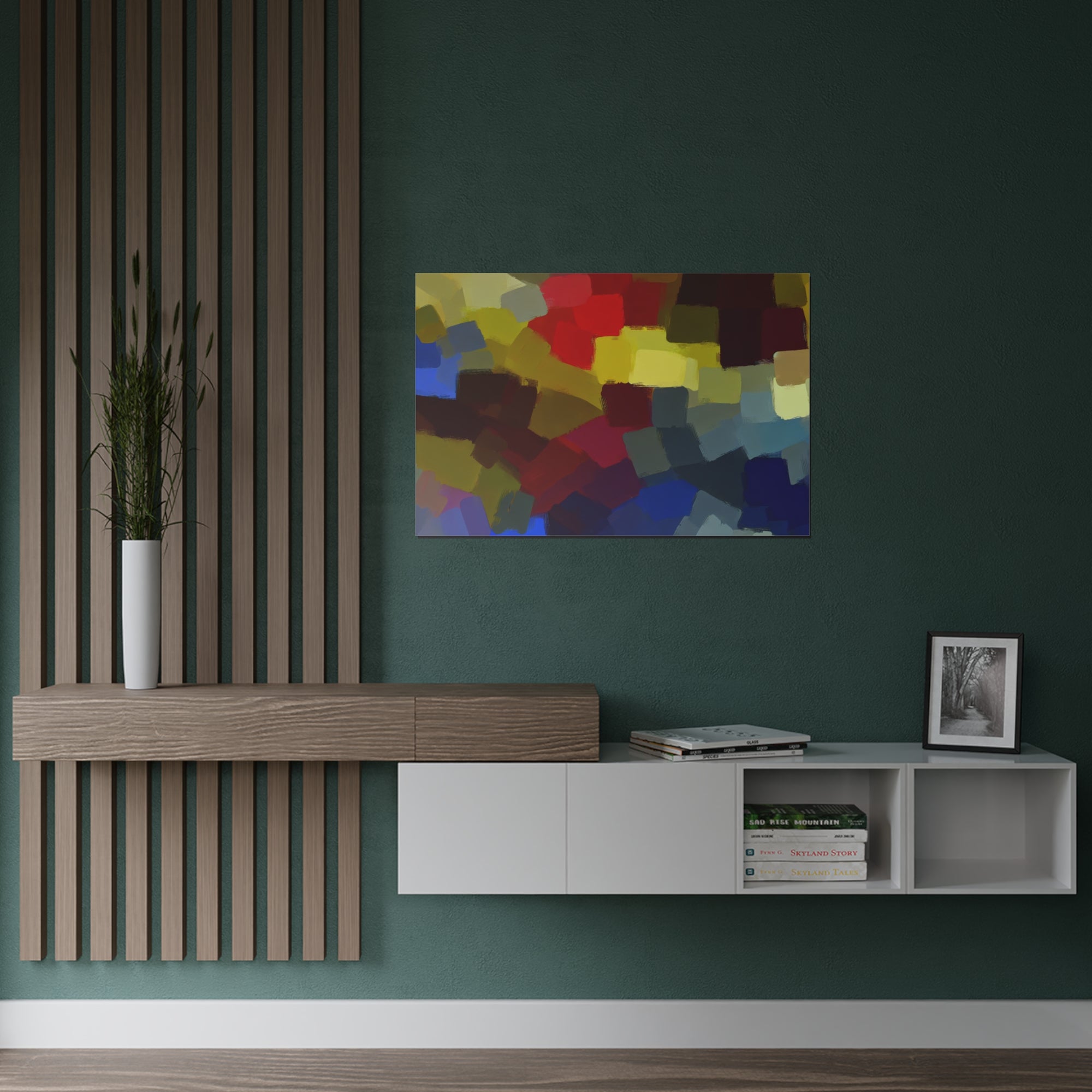 Rhythm of Colors | Satin Print