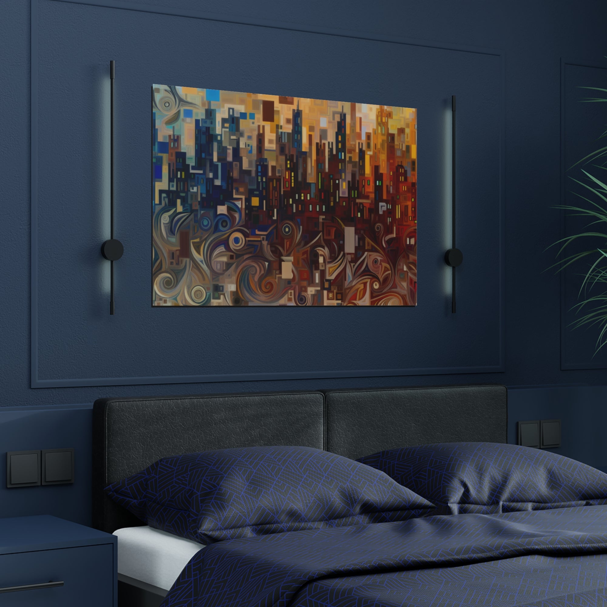 Metropolitan Rhythm | Satin Print