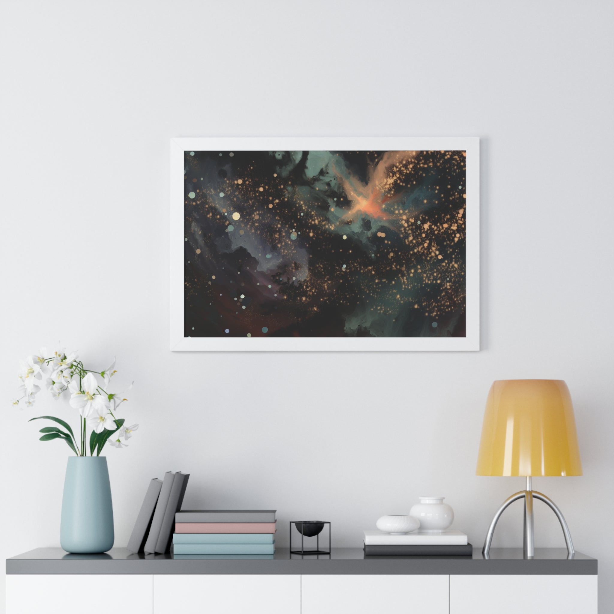 Ethereal Whispers of Infinity | Framed Print