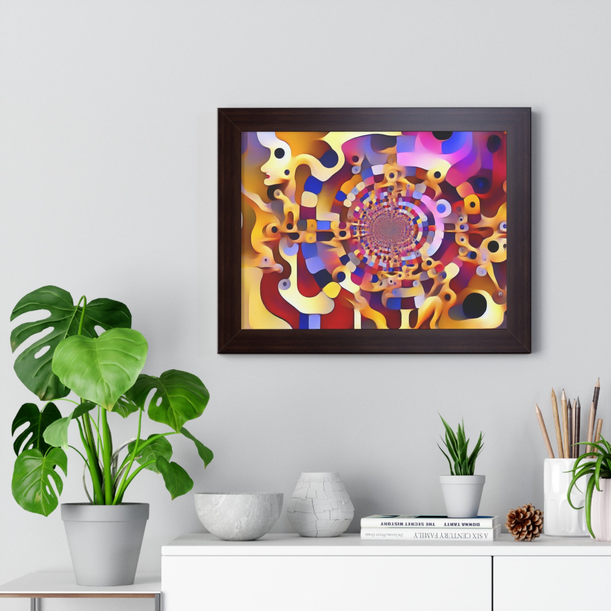 Whispers of Color Dreams | Framed Print