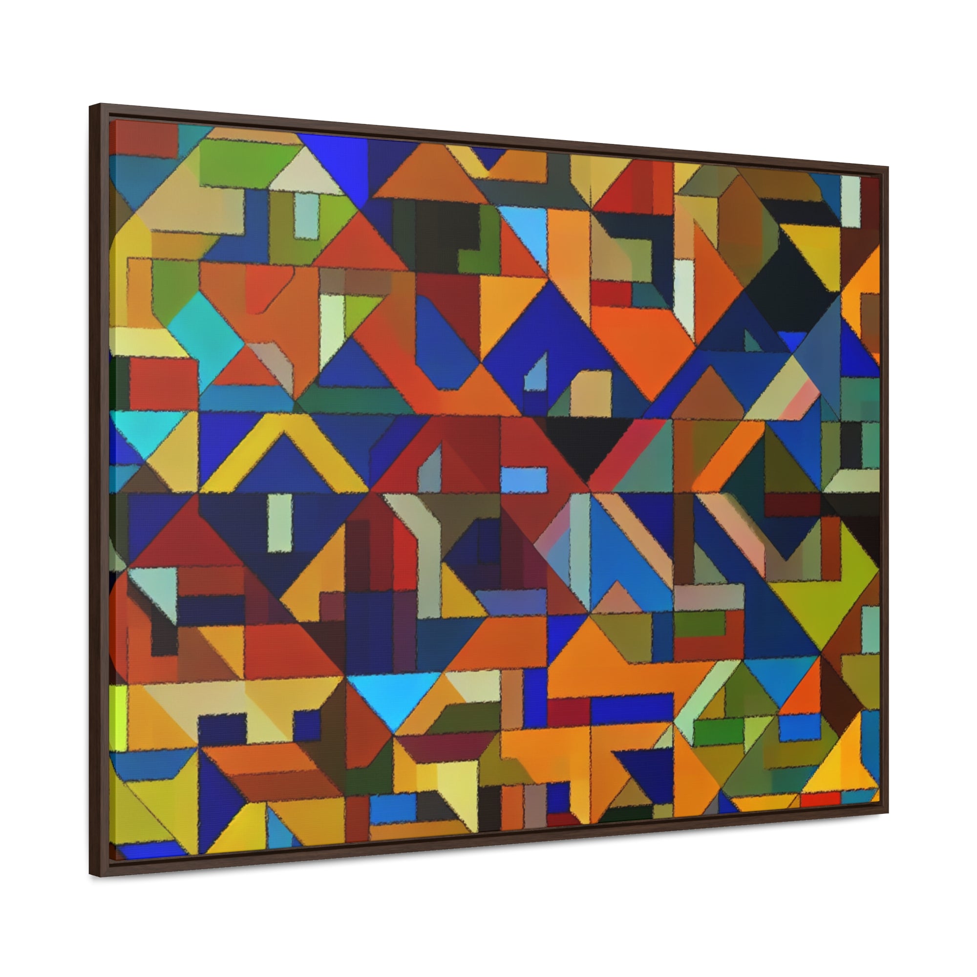 Kaleidoscope of Motion | Framed Canvas