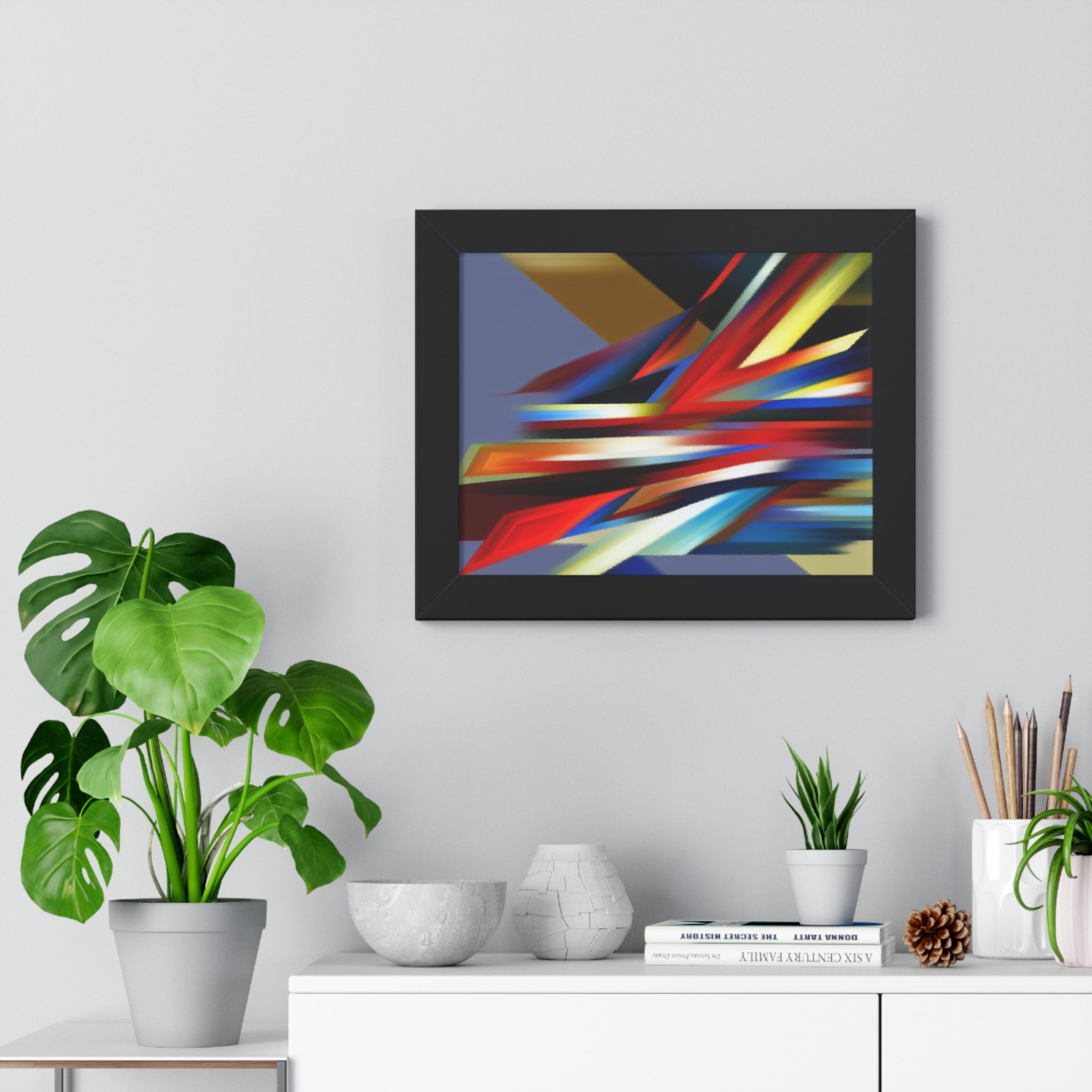 Chaotic Harmony Expressed | Framed Print