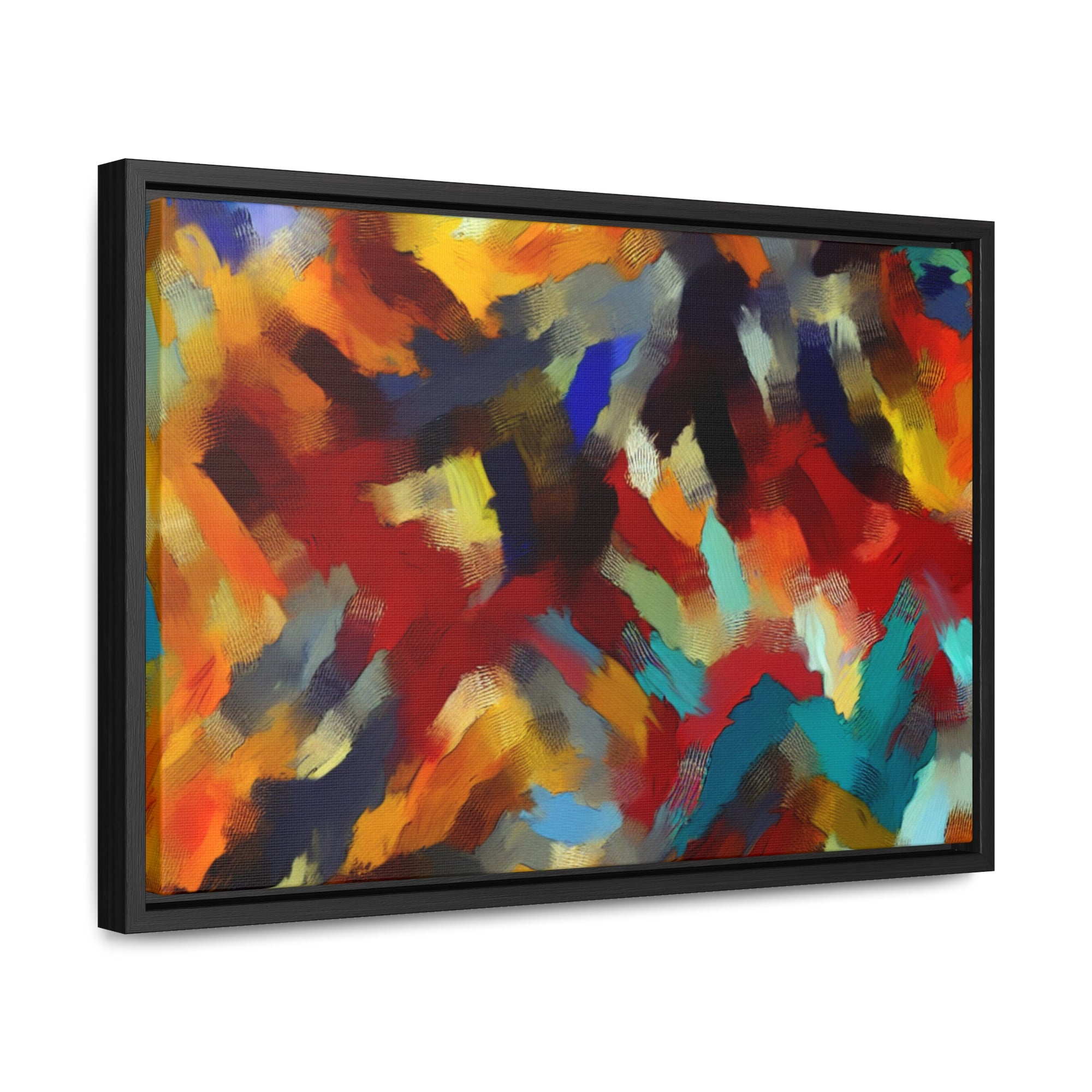 Euphoria in Chaos | Framed Canvas