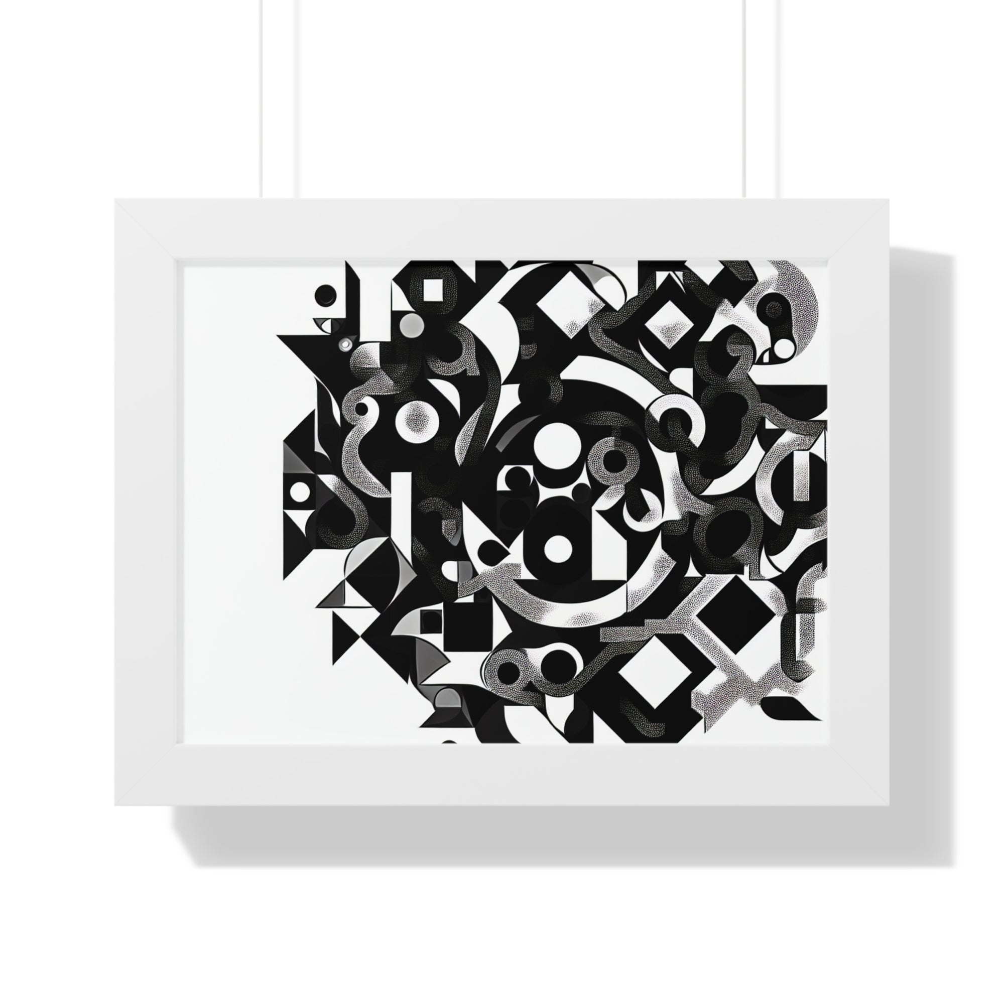 Eclipse of Contrast | Framed Print