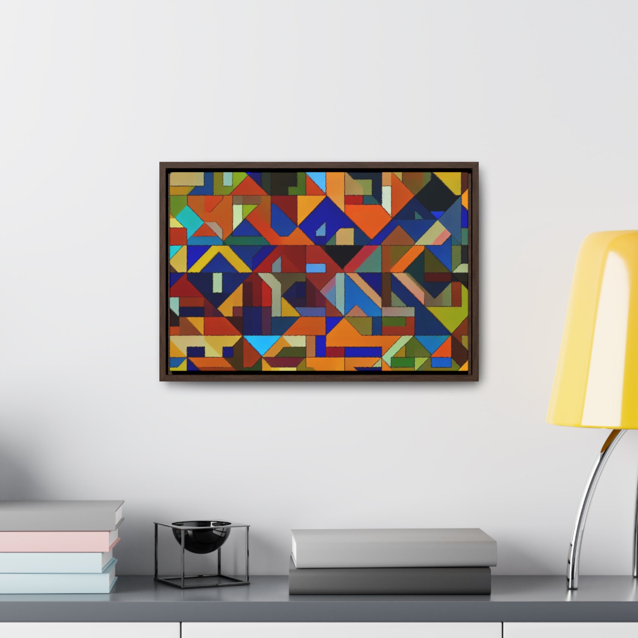 Kaleidoscope of Motion | Framed Canvas